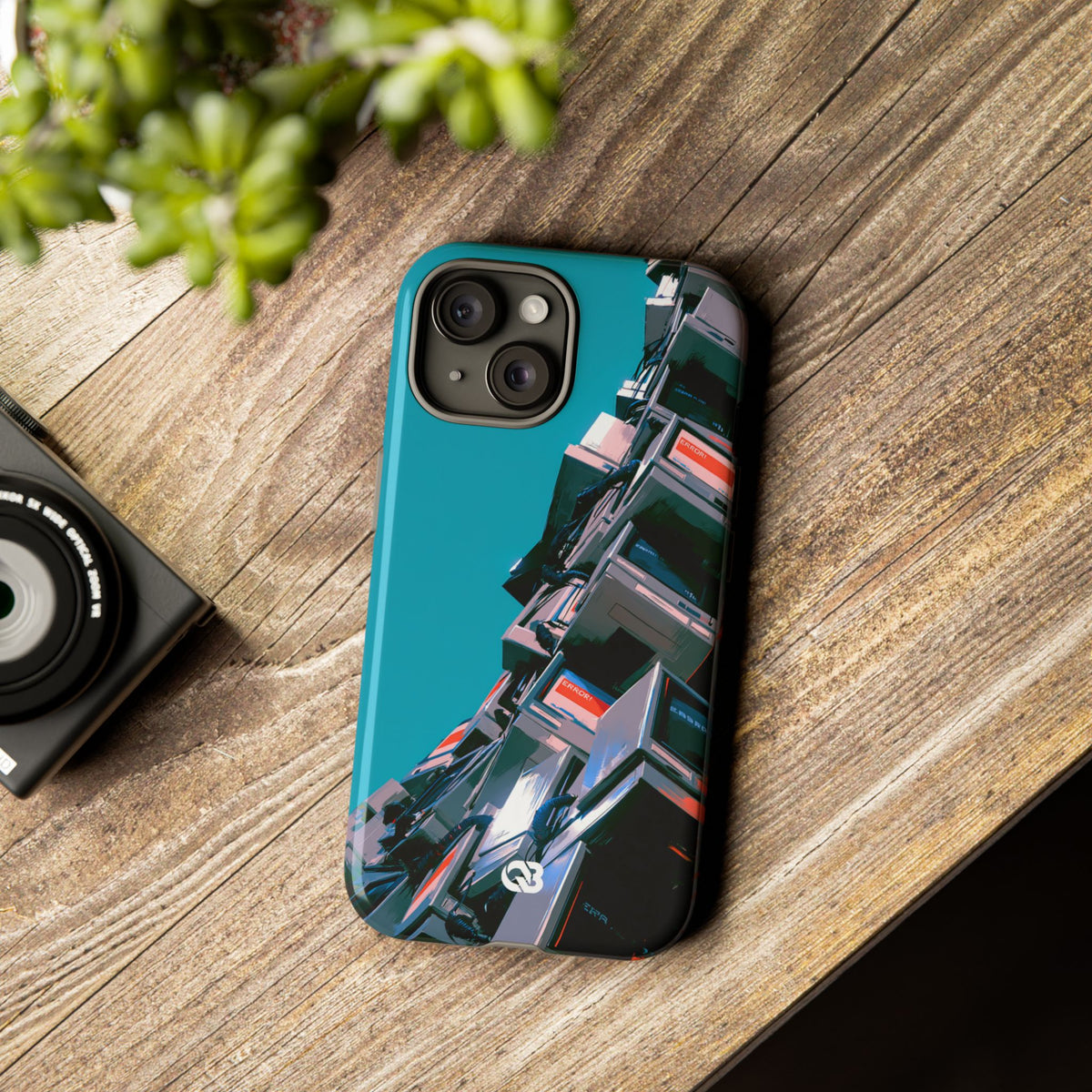 System Error Spire · Tough Phone Case for iPhone · Teal