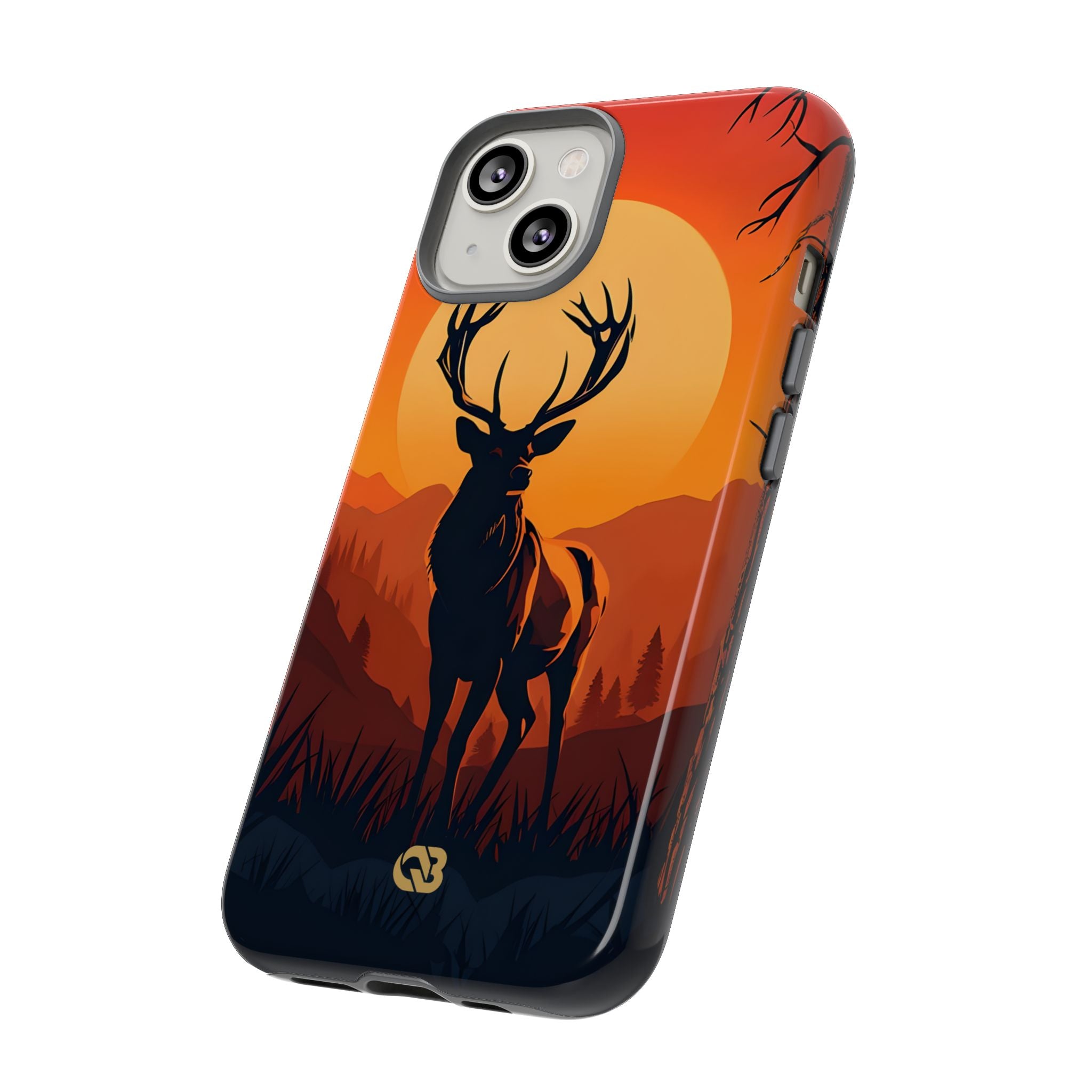 Amber Ridge Stag · Tough Custodia per iPhone