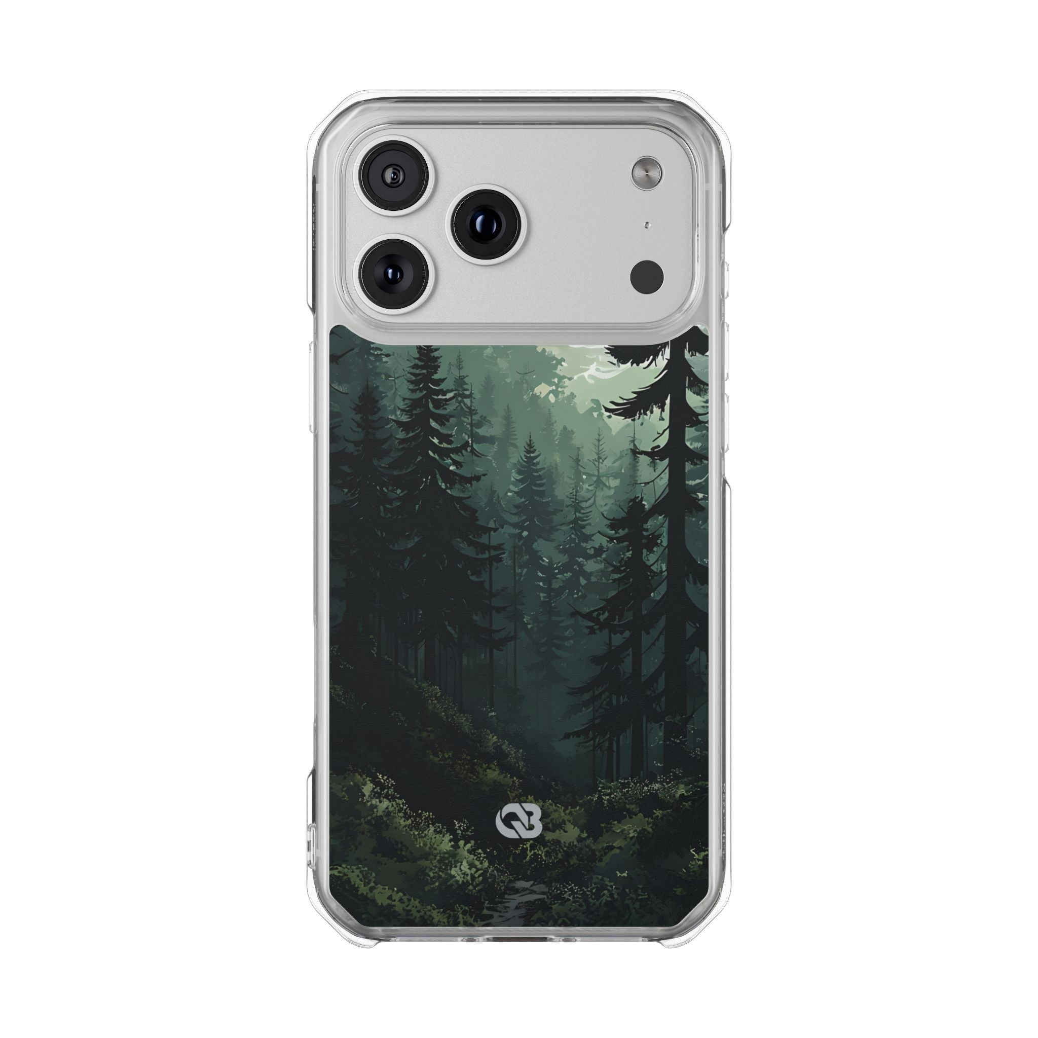 Misty Pine Shadow · Impact Phone Case for iPhone · Magsafe