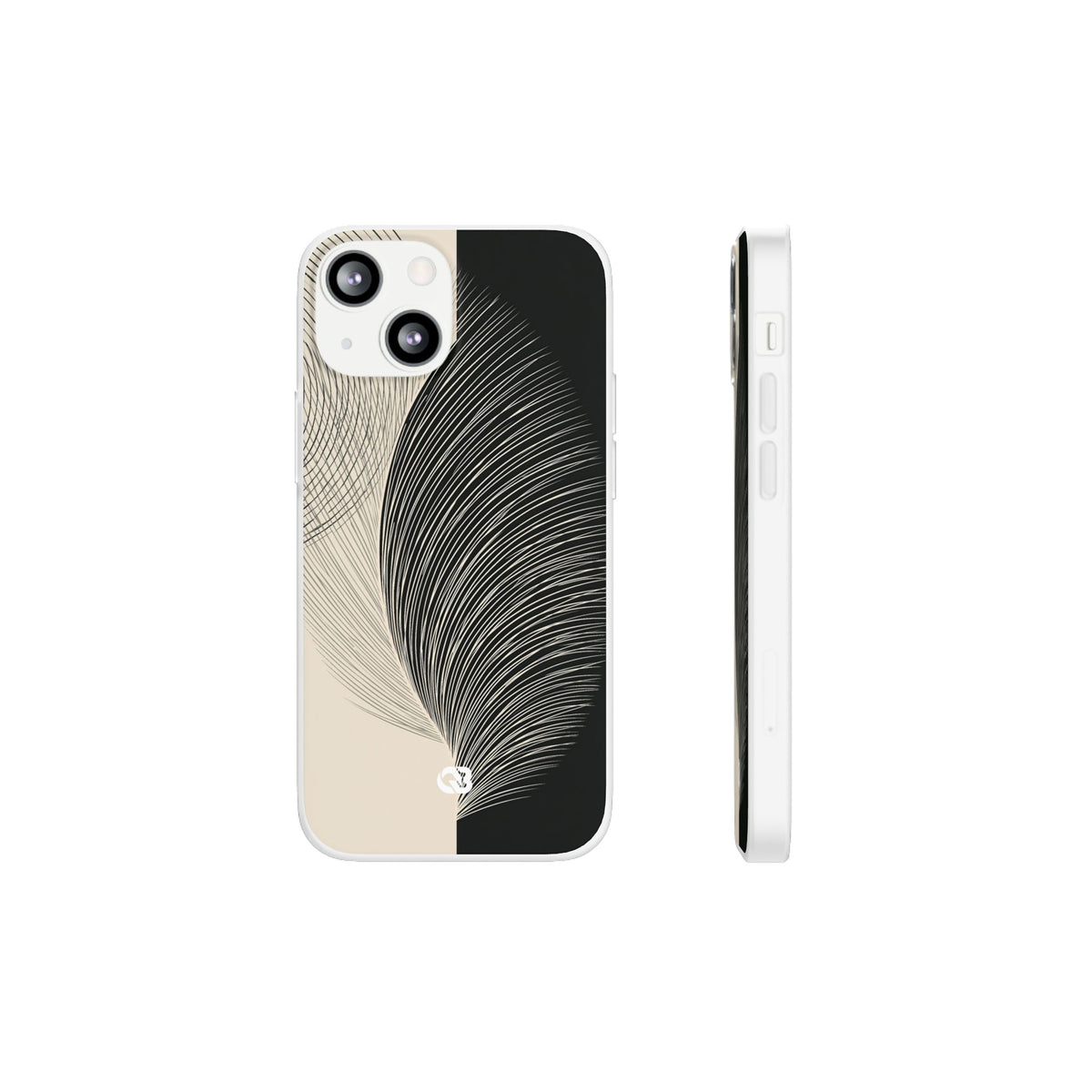 Minimal Frond Study · Lite Phone Case for iPhone · Black