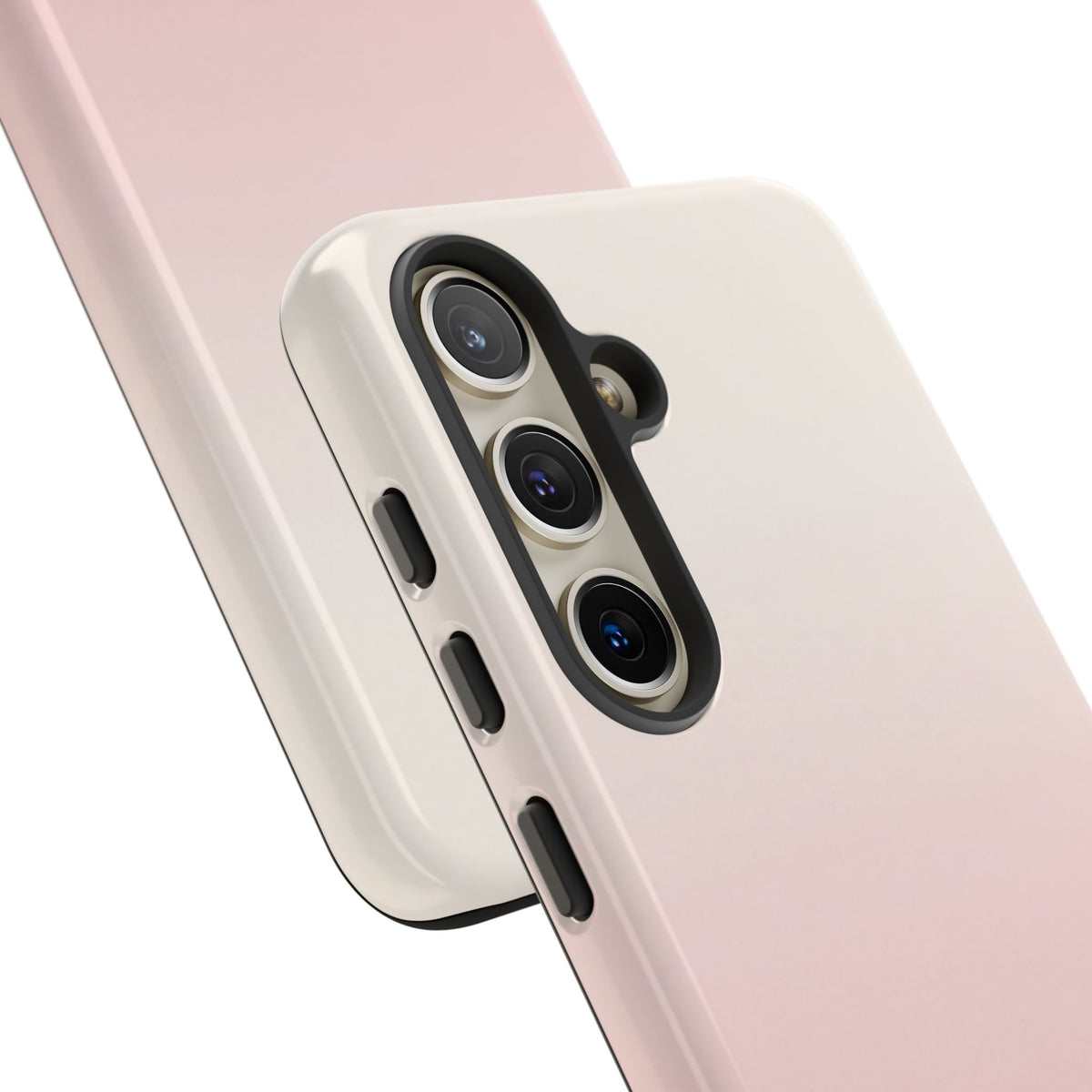 Pink Tough Phone Case for Samsung - Frosted Blush Horizon