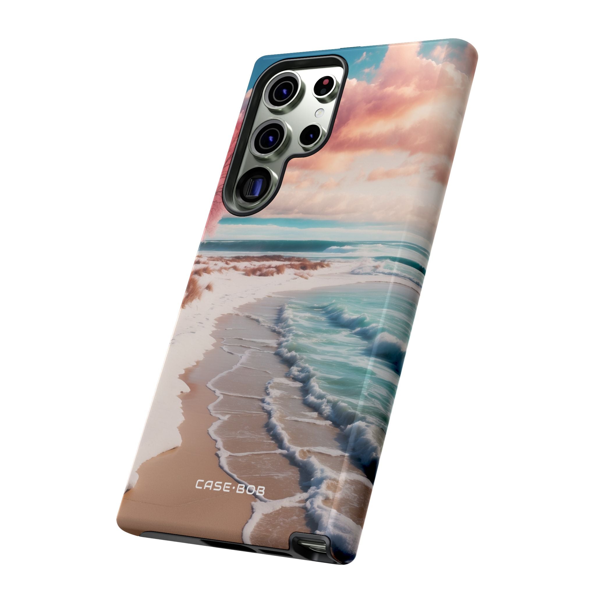 Pink Tree Breeze Samsung S23 Ultra Cover - Tough