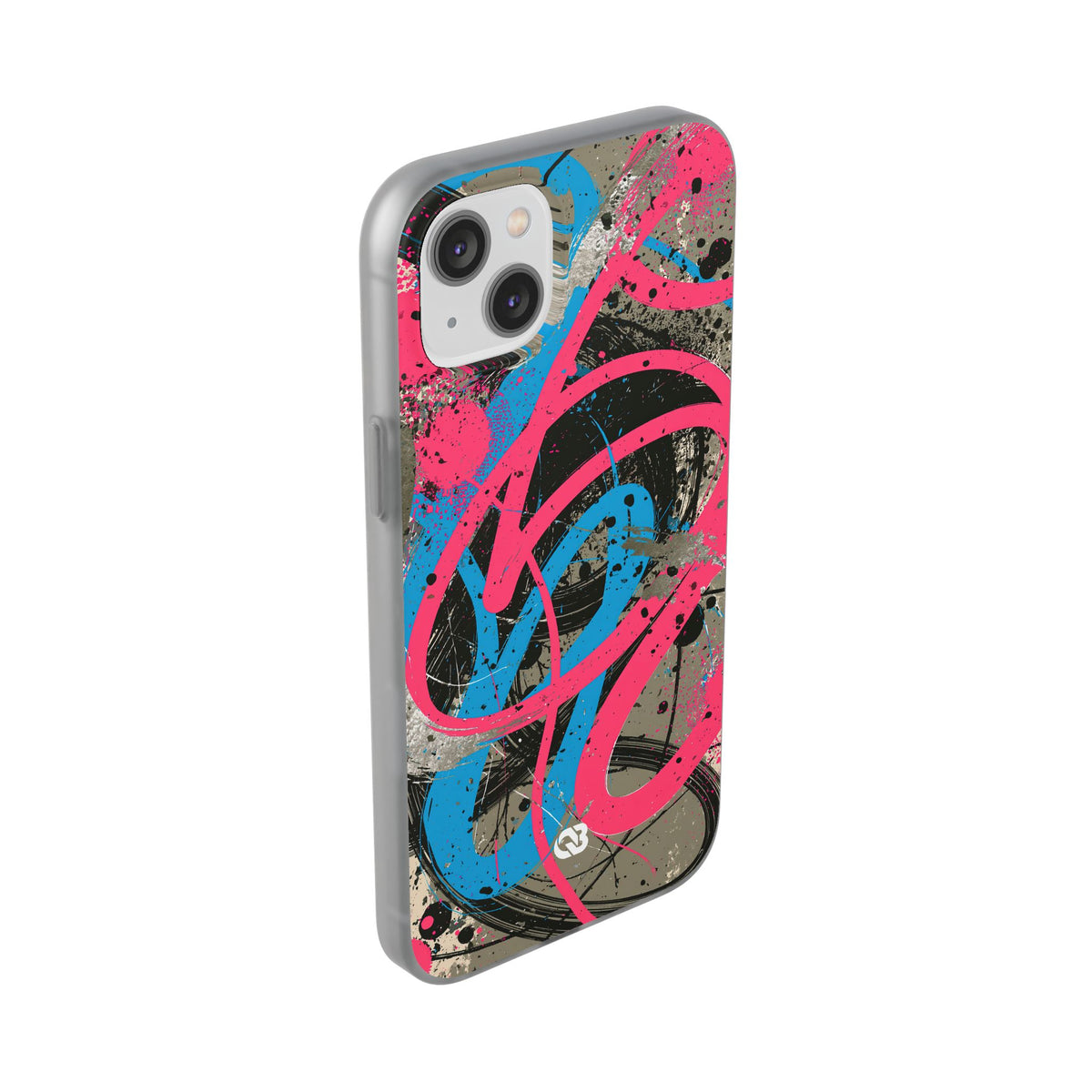 Cyber Splatter Flow · Lite Phone Case for iPhone · Pink