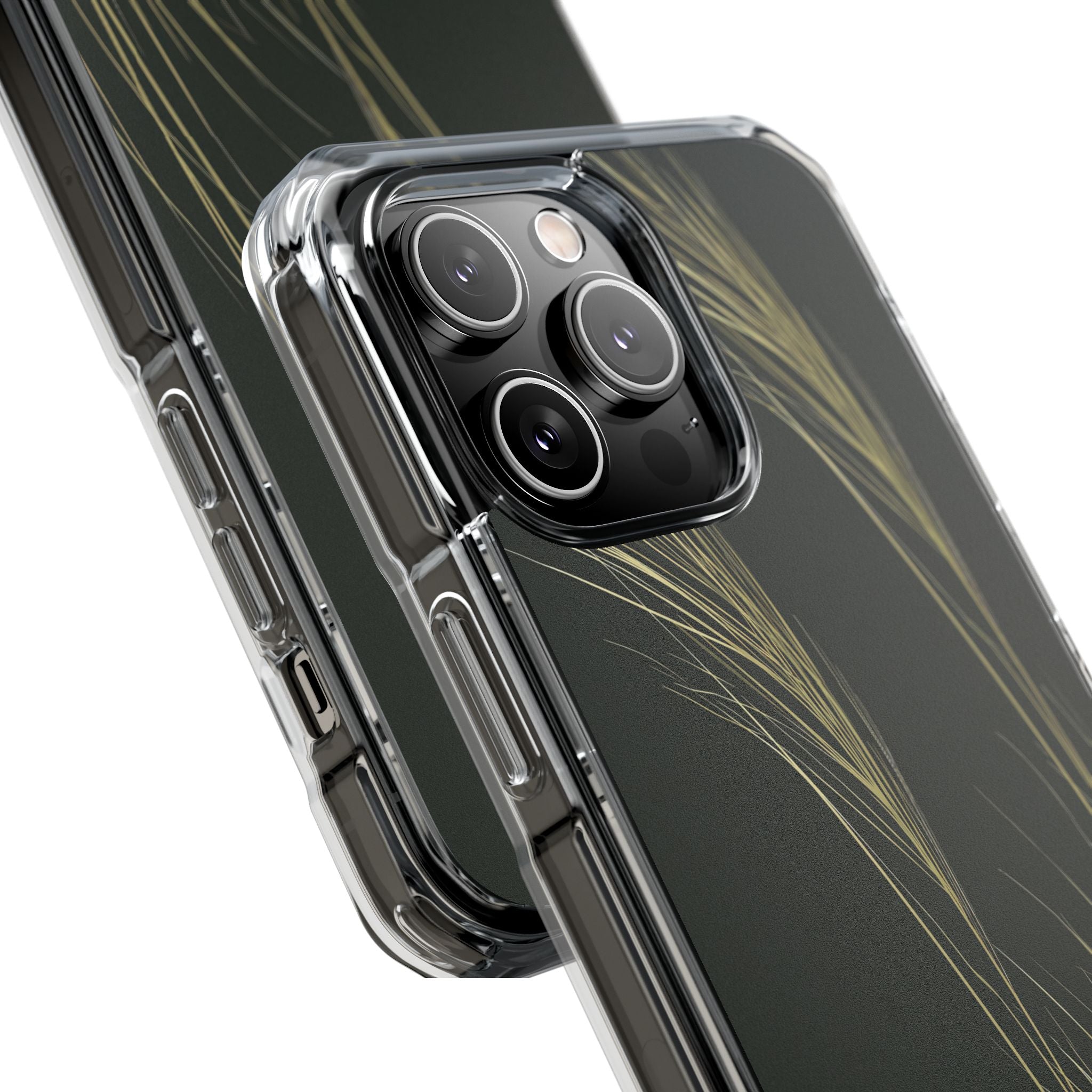 Green Impact MagSafe Phone Case for iPhone - Midnight Gilded Grass