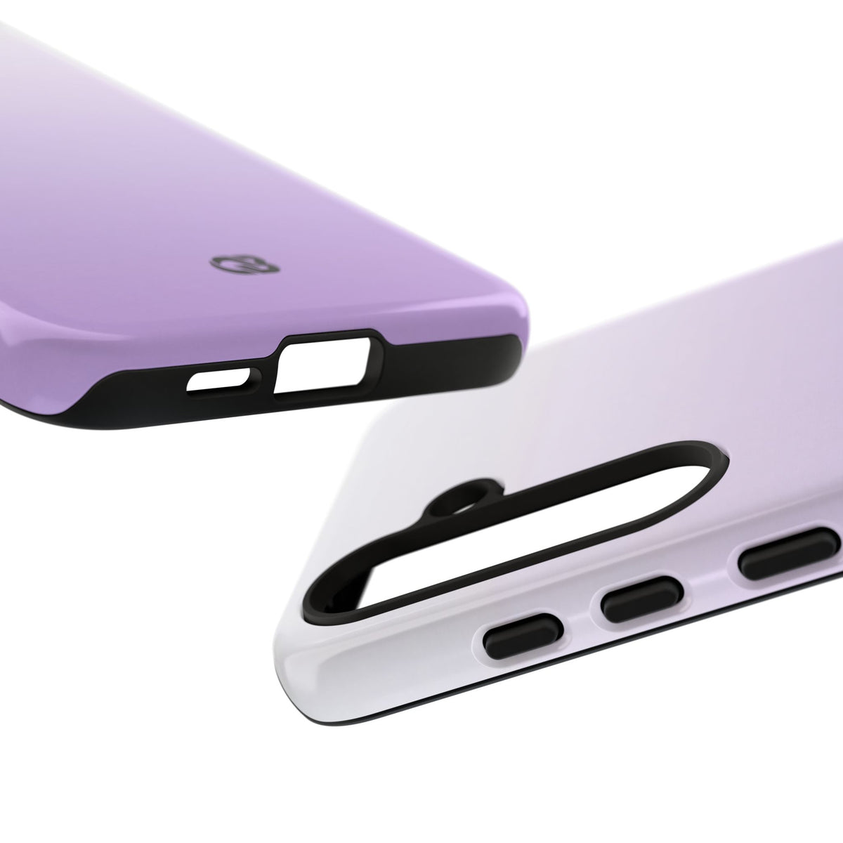 Purple Tough Phone Case for Samsung - Frosted Lavender Fade