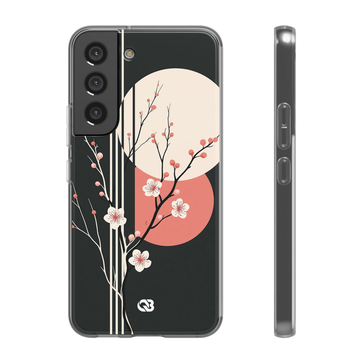Nocturne Sakura Branch · Lite Phone Case for Samsung · Black
