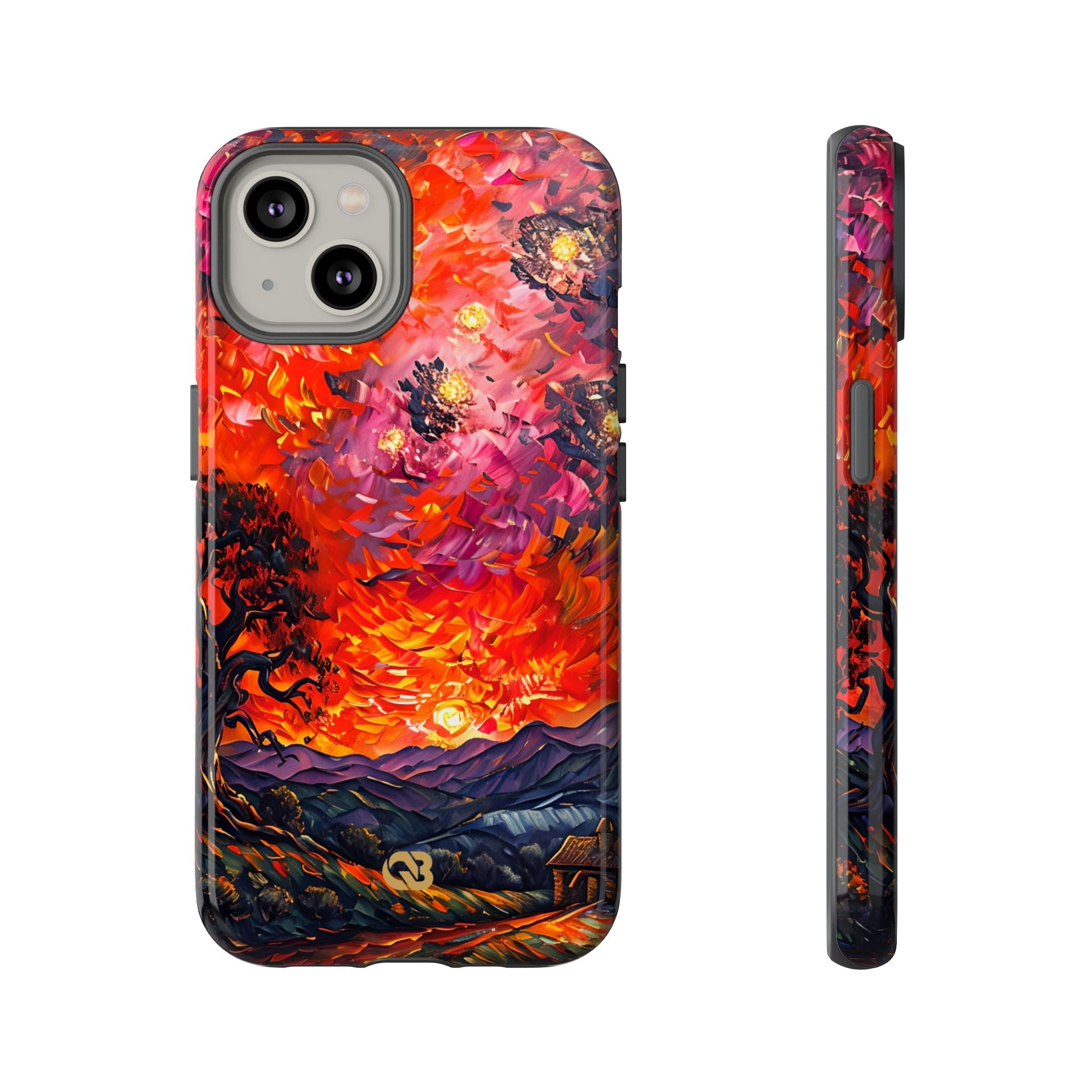 Molten Sky Tree · Tough Handyhülle für iPhone