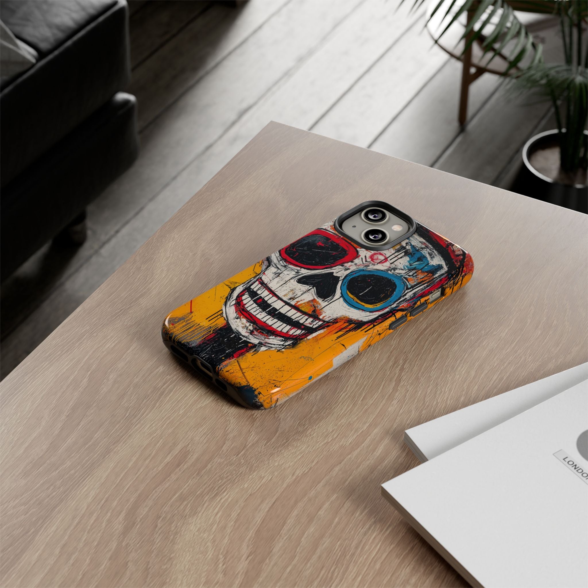 Vivid Graffiti Skull · Tough Phone Case for iPhone