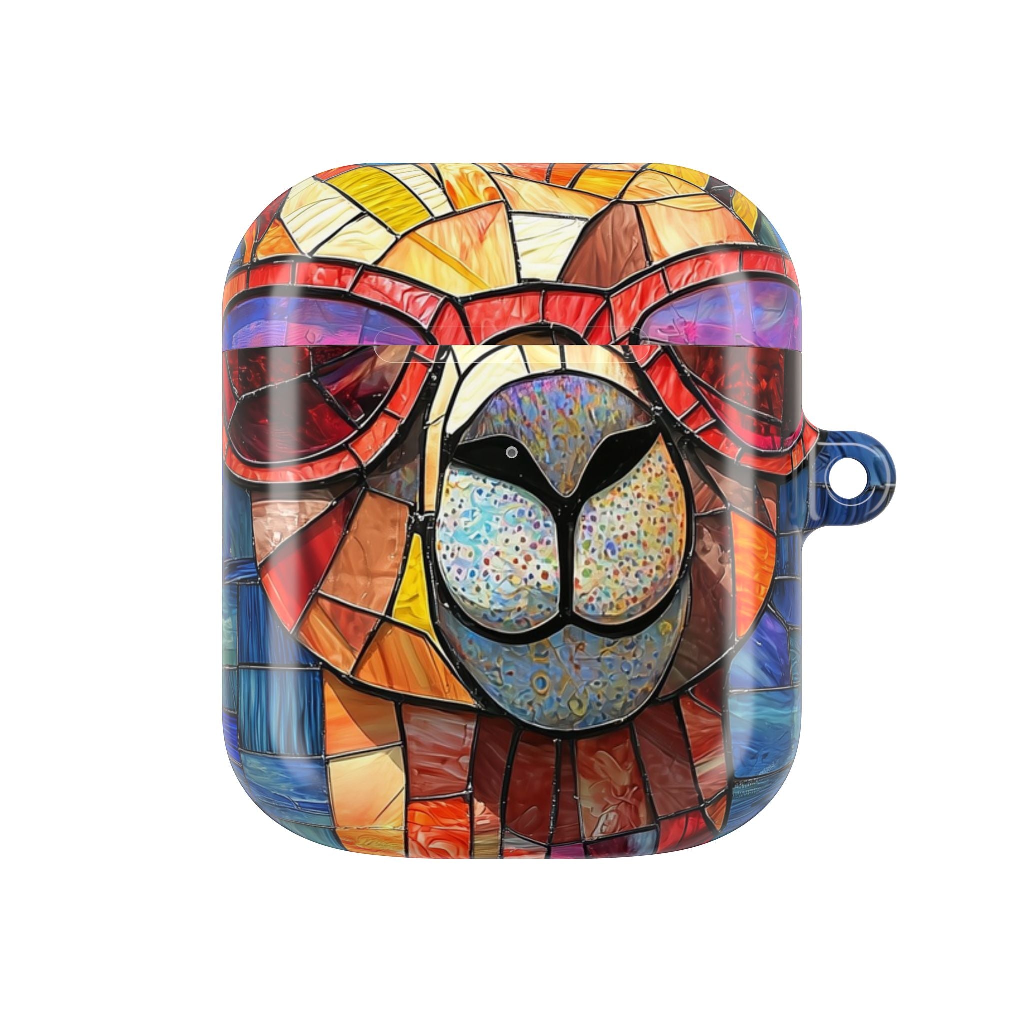 Sunglass Llama Mosaic - AirPods Case