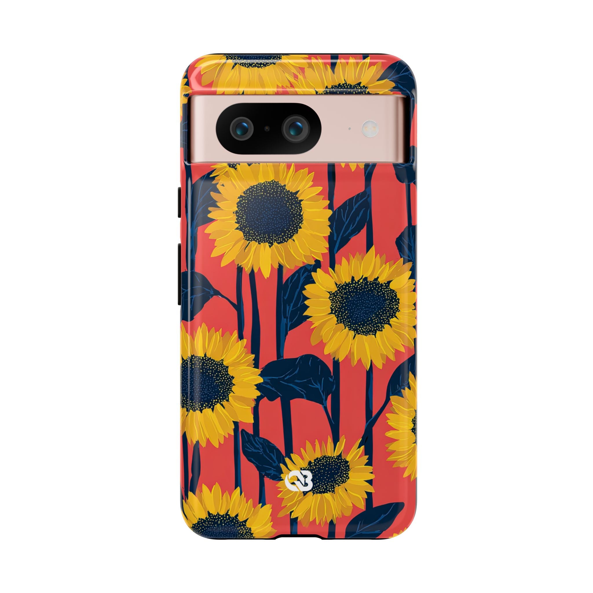 Solar Navy Bloom · Tough Phone Case for Google Pixel