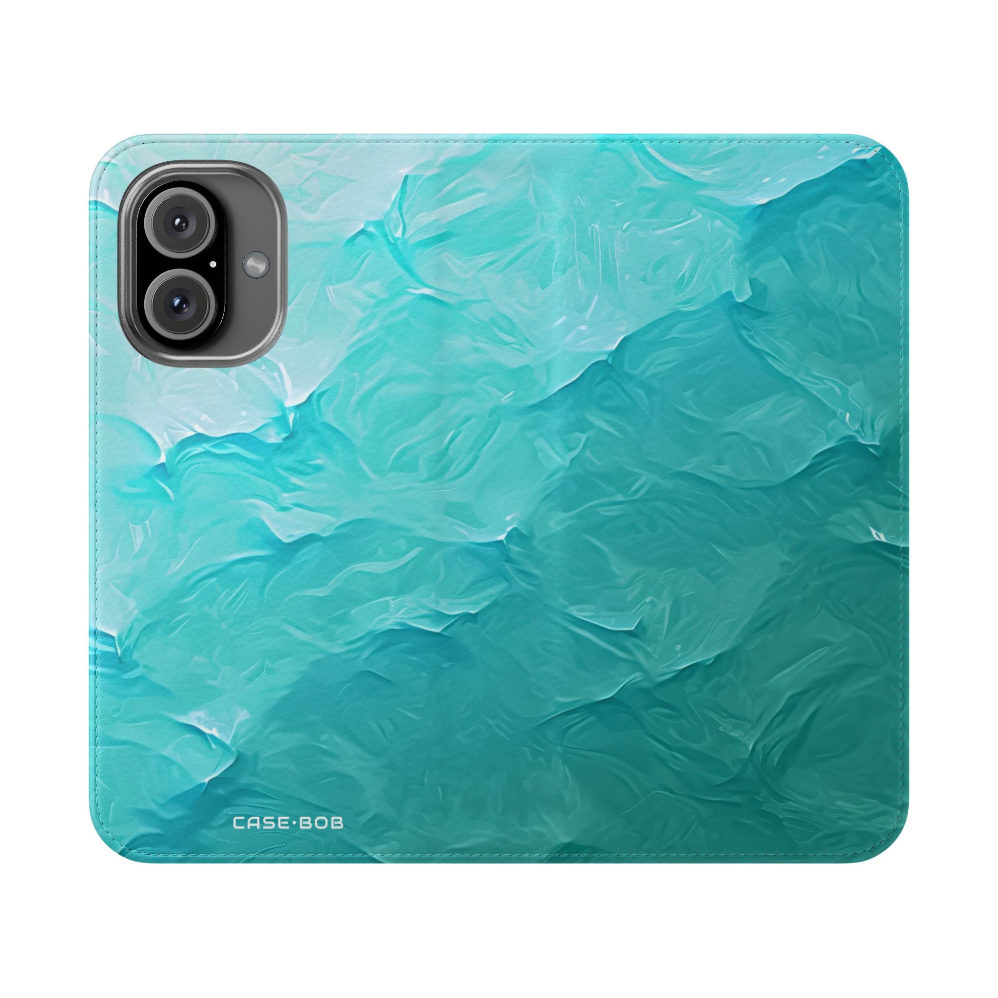 Teal Mists - iPhone 16 Case - Portemonnee