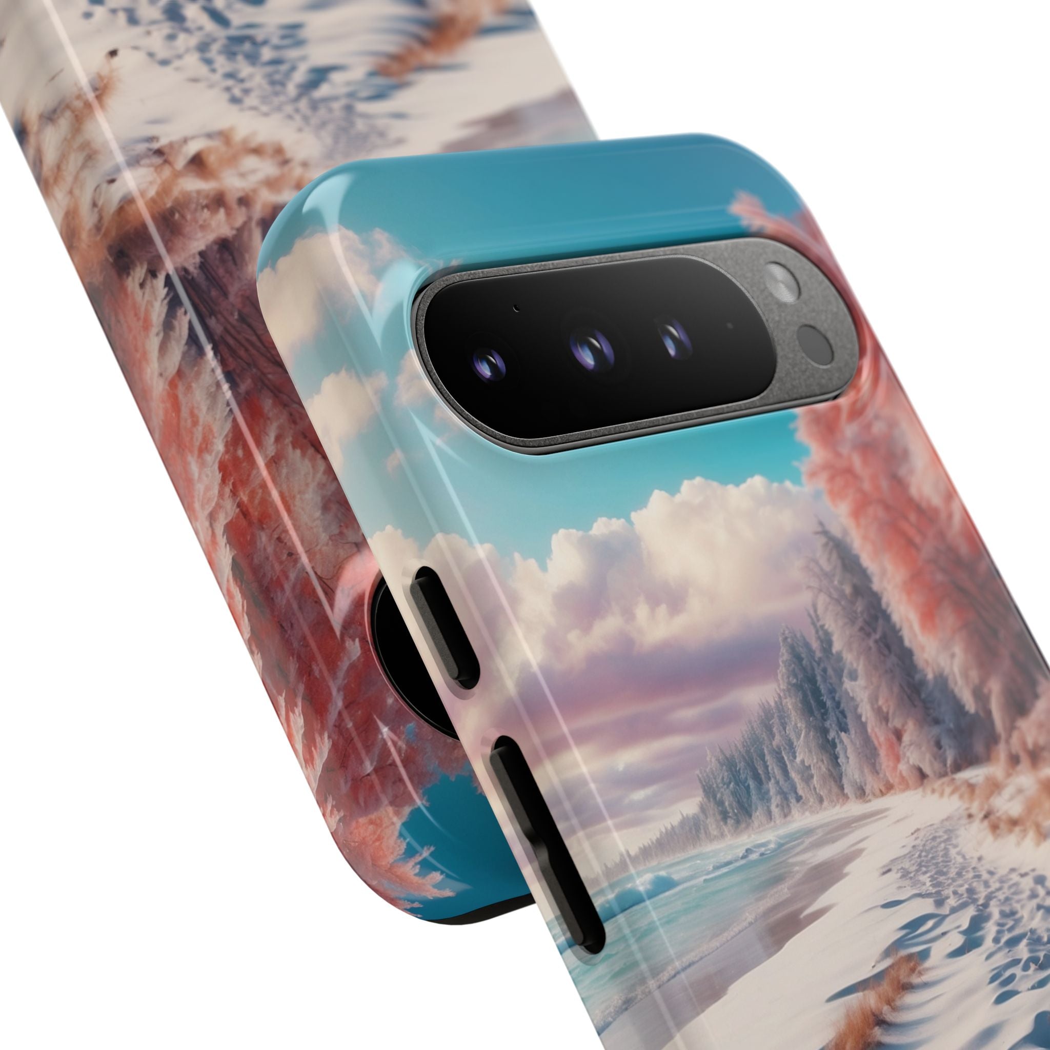 Schneespuren Google Pixel 9 Pro XL Case - Tough