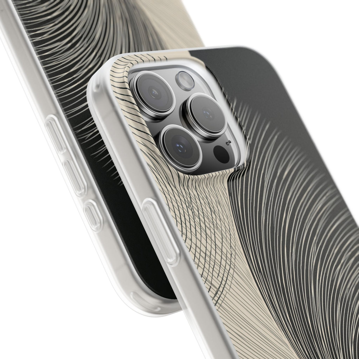 Minimal Frond Study · Lite Phone Case for iPhone · Black