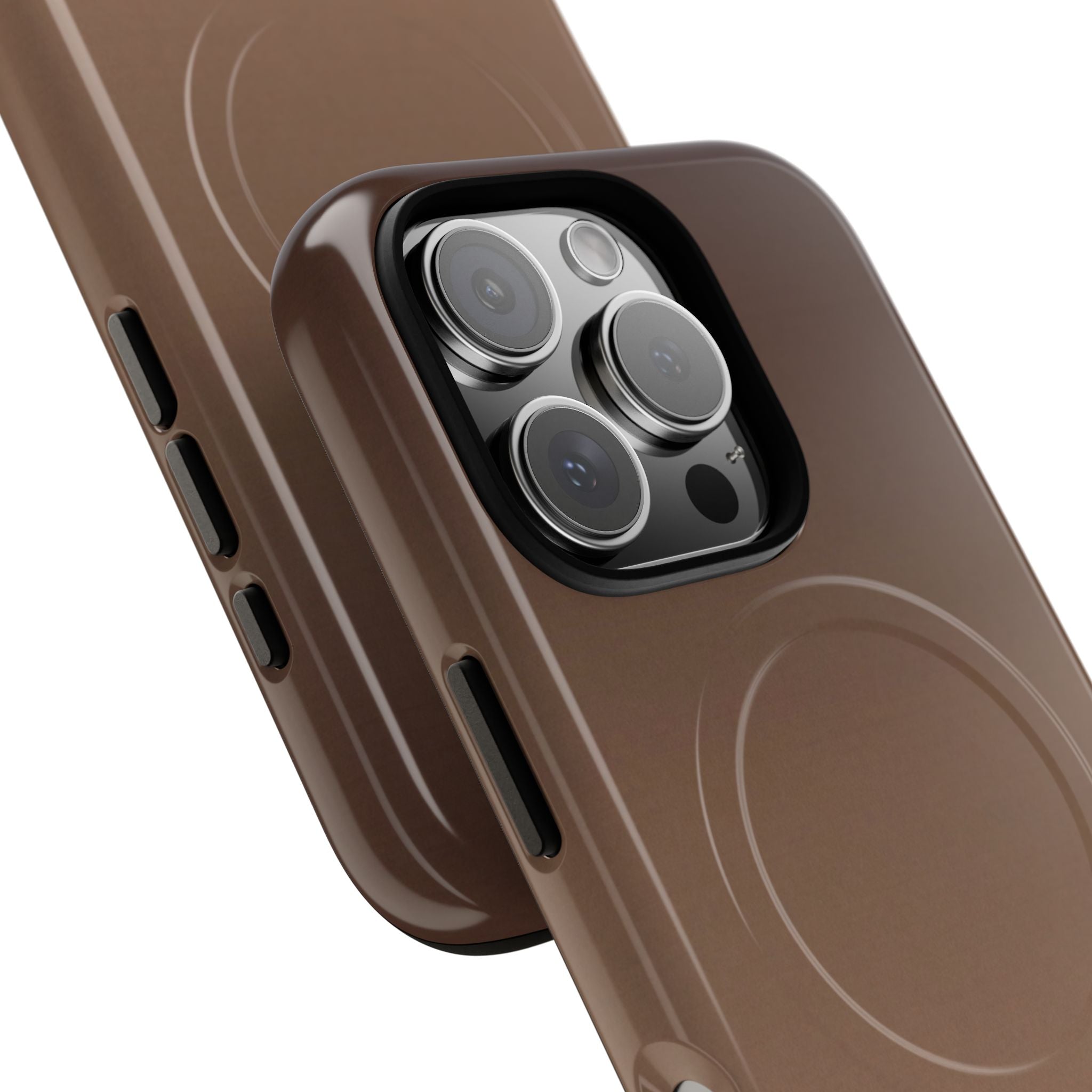 Brown Tough 2.0 Magsafe Phone Case for iPhone - Smoked Caramel Fade