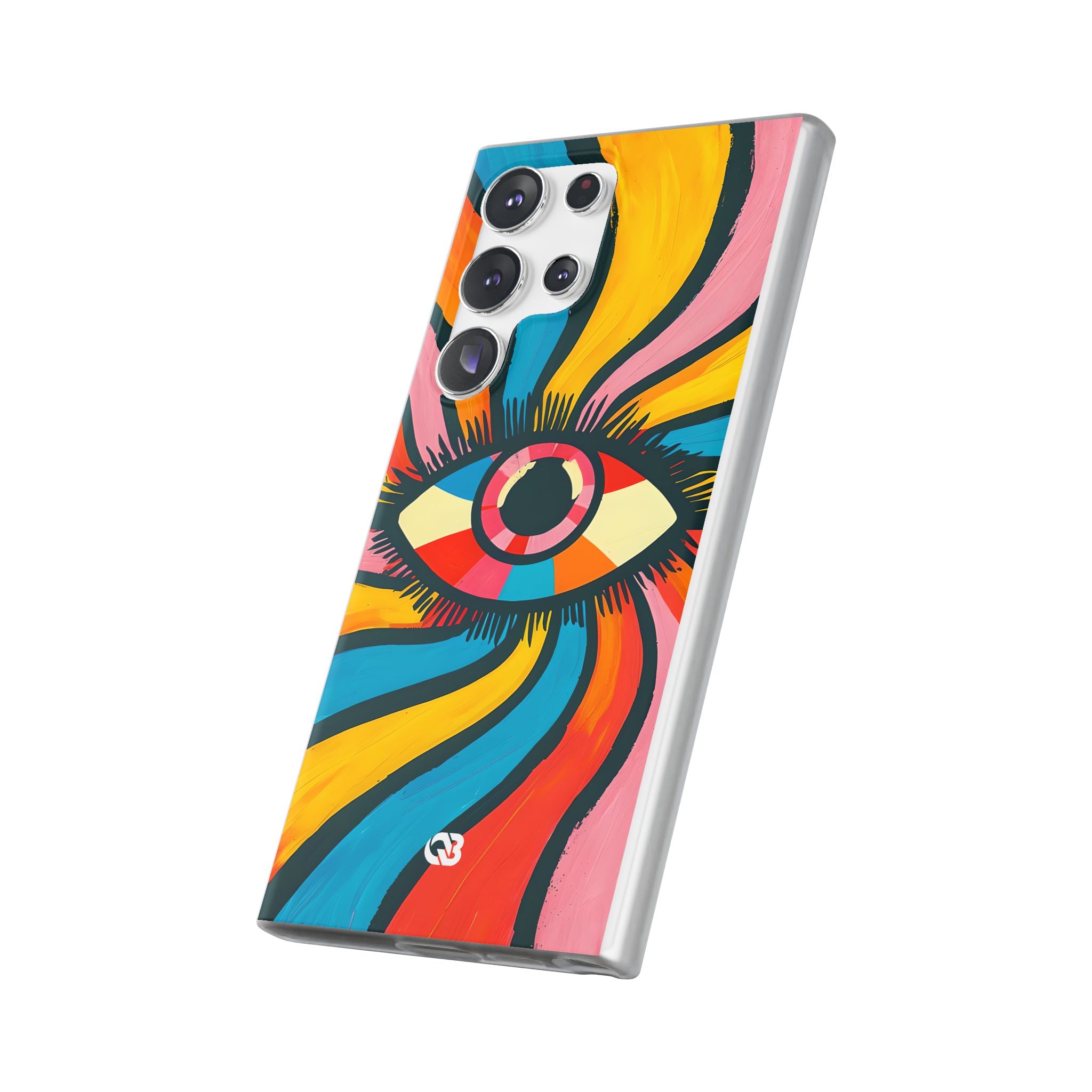 Vivid Gaze Burst · Soft Handyhülle für Samsung