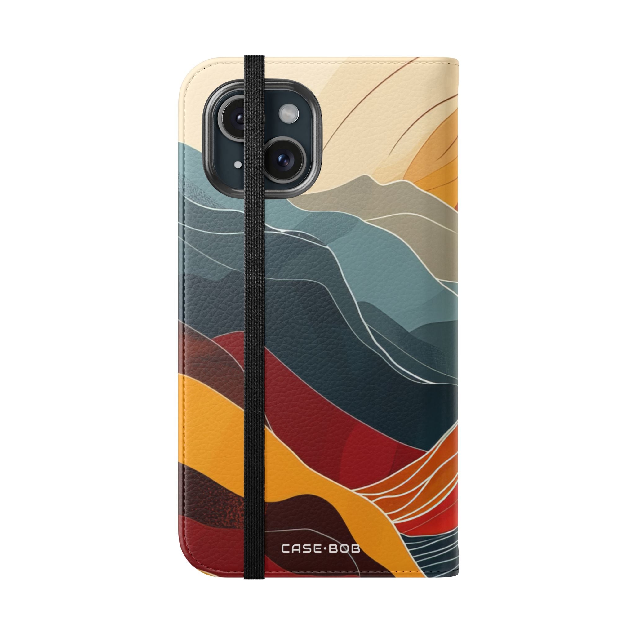 Crimson Hills - iPhone 15 Case - Wallet