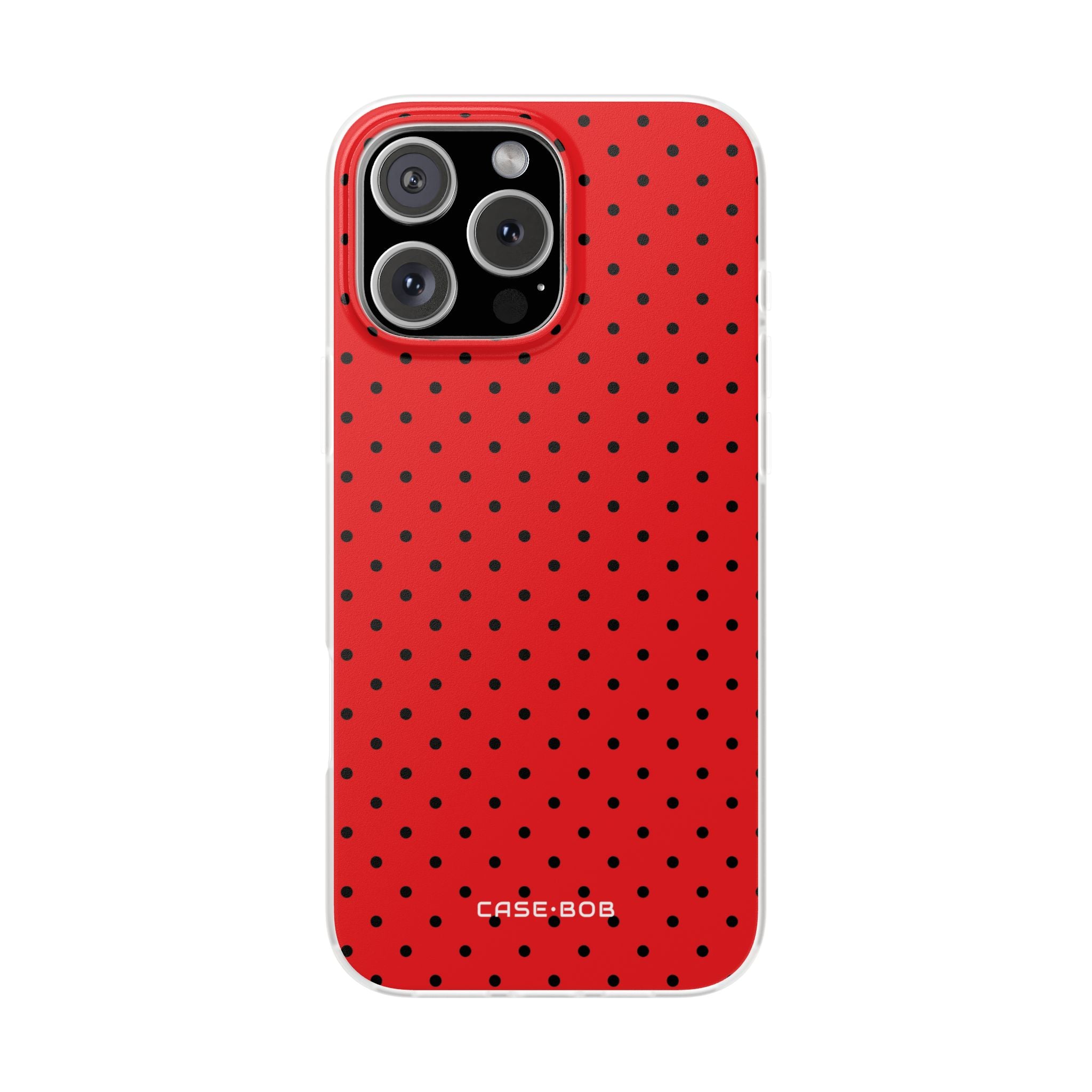 Crimson Punktmatrix iPhone 16 Pro Max Case - Soft