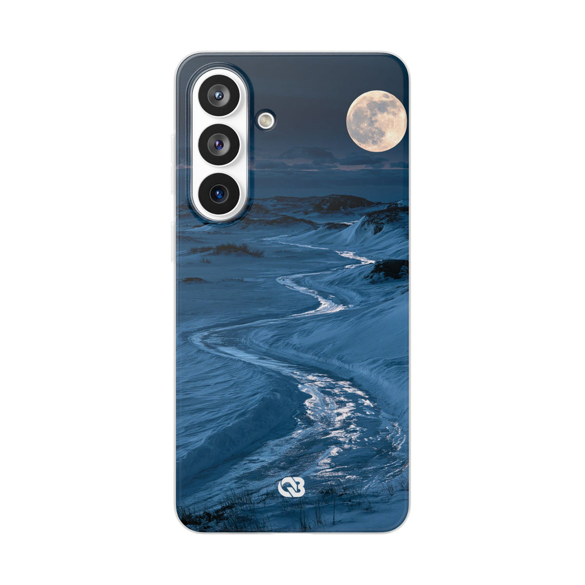 Arctic Moon Drift · Lite Phone Case for Samsung · Blue