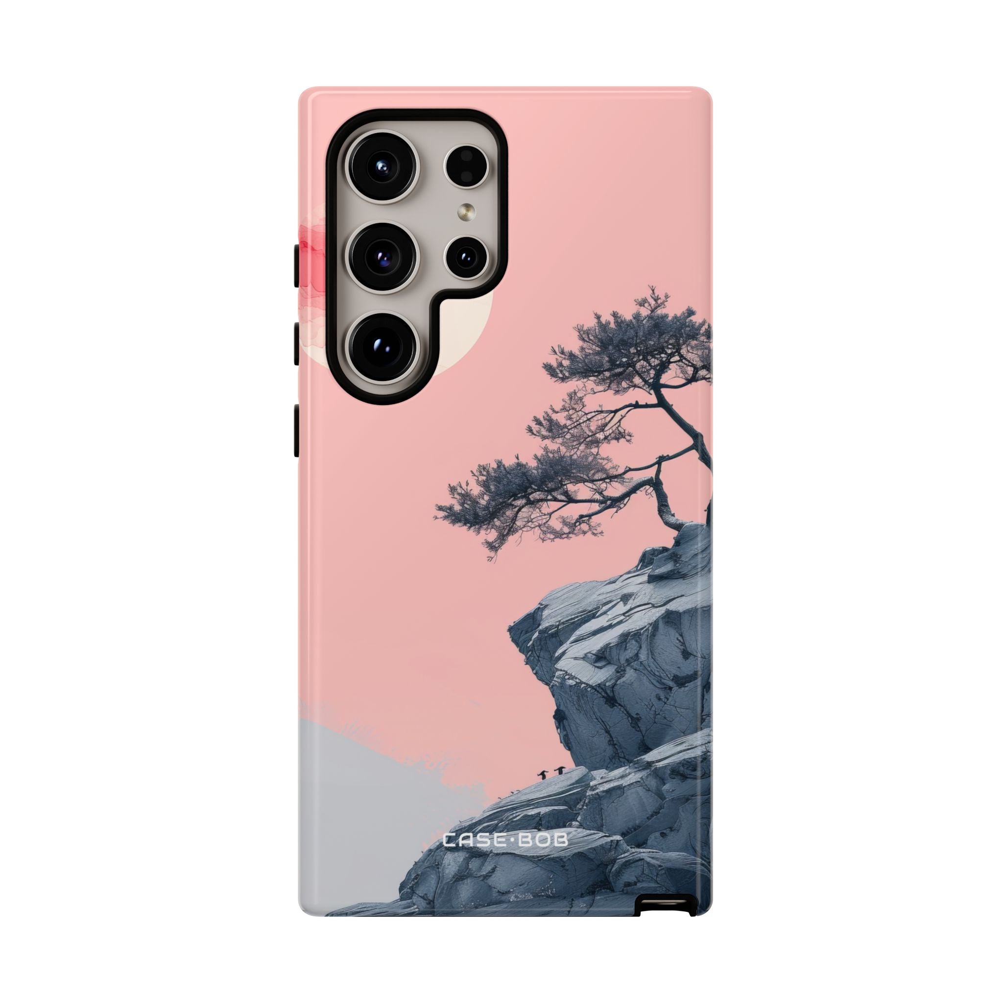 Crimson Moon Tree Samsung S24 Ultra Case - Tough