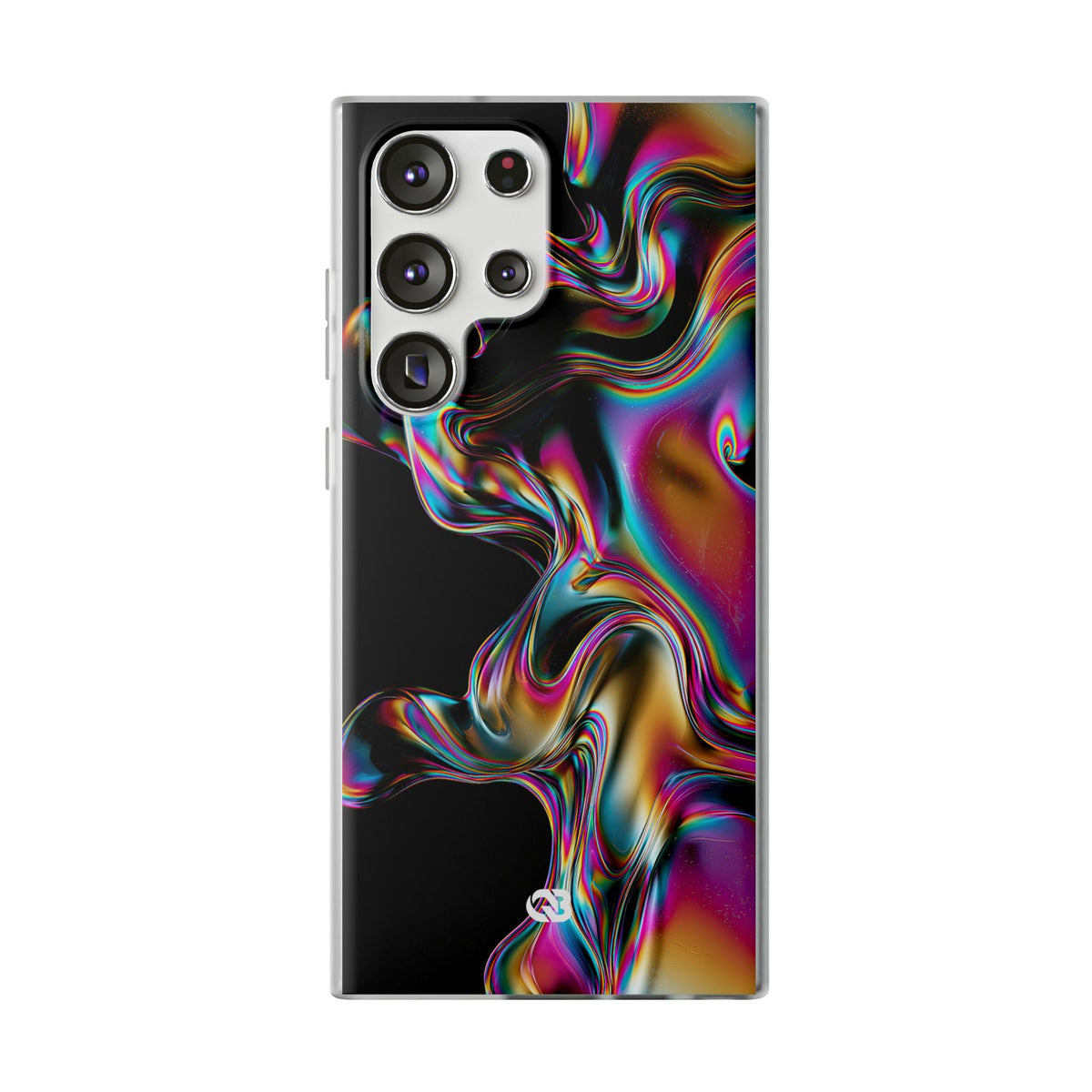 Purple Lite Phone Case for Samsung - Liquid Neon Chrome