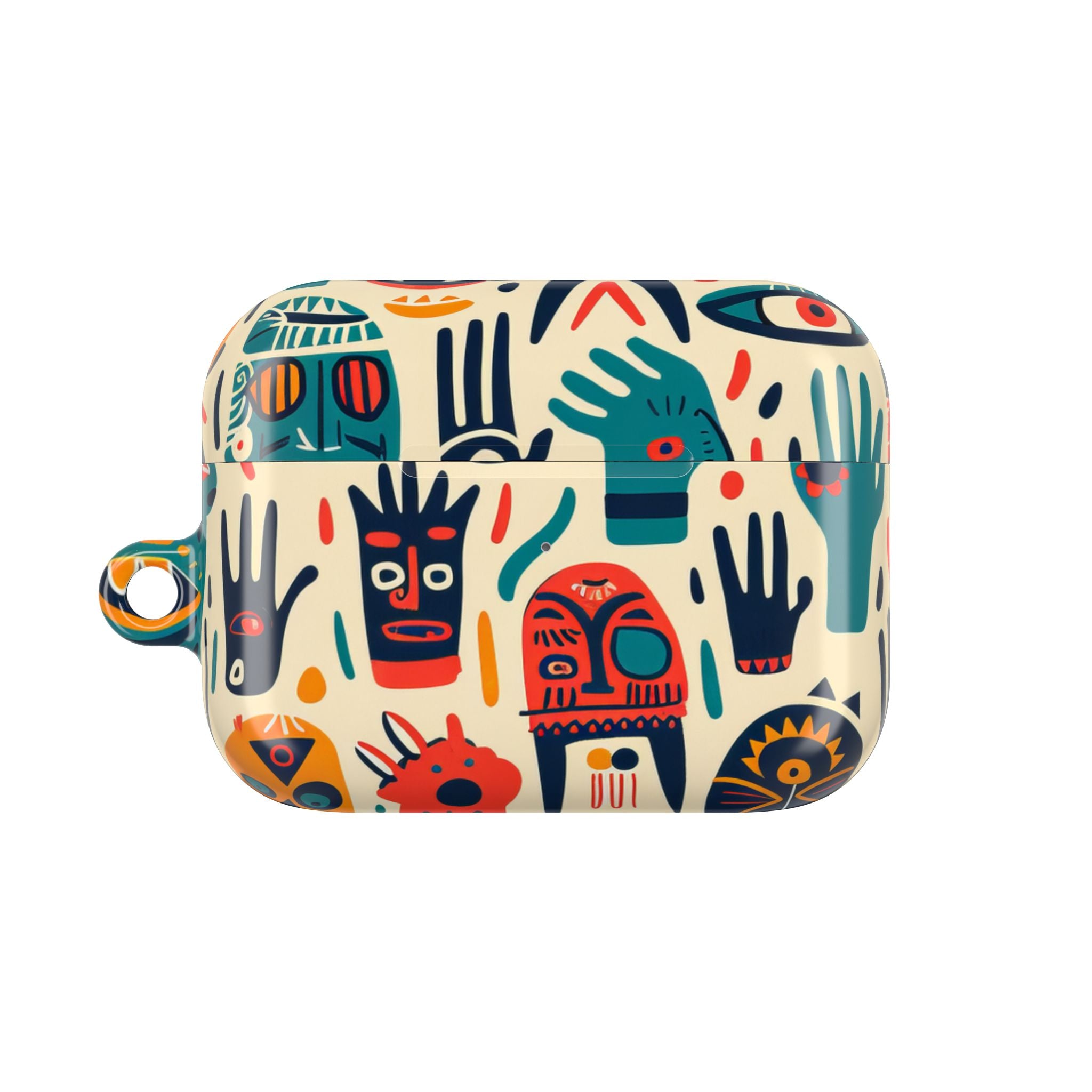 Tribal Faces - AirPods Case