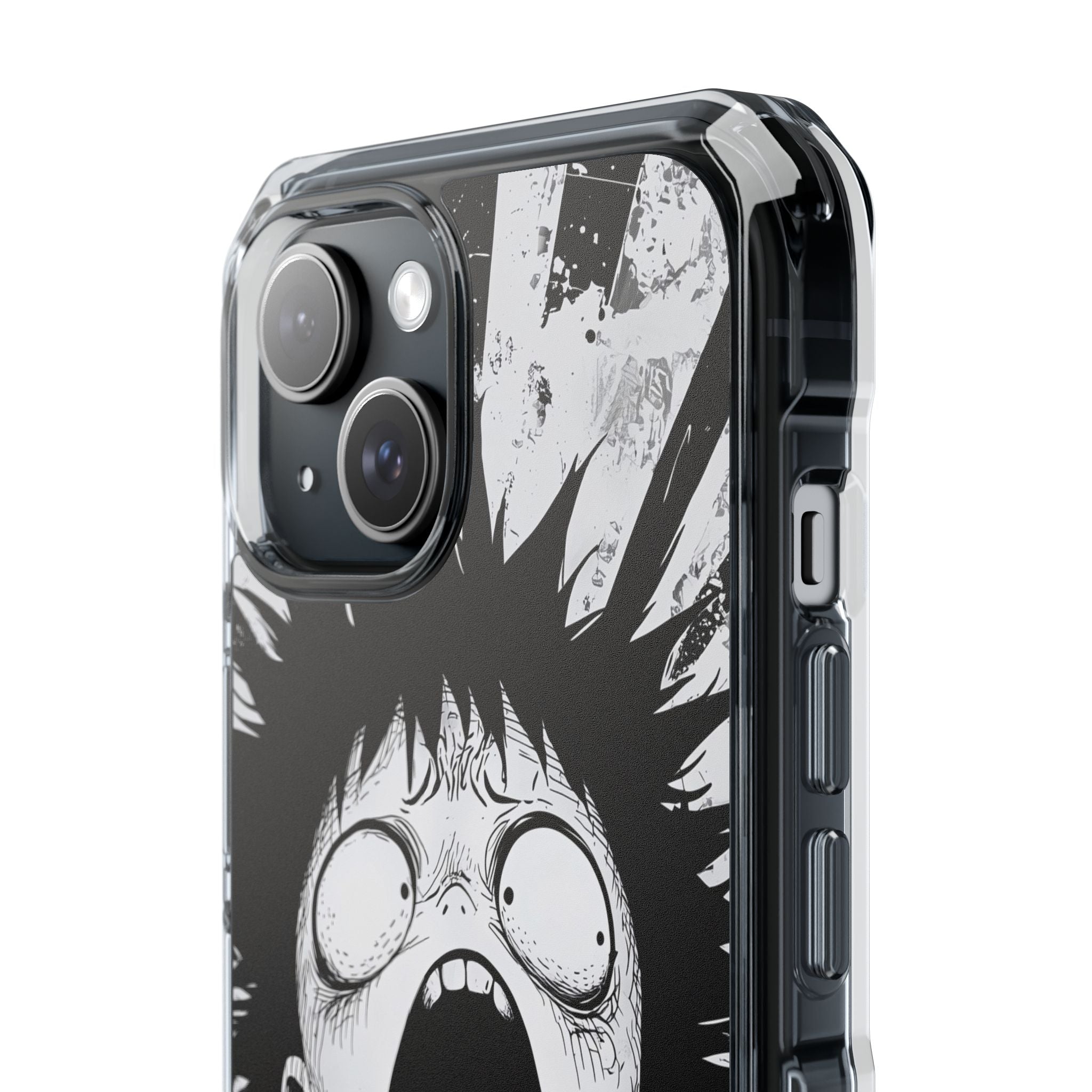 Chaotic Monochrome Scream · Impact etui na iPhone · Magsafe