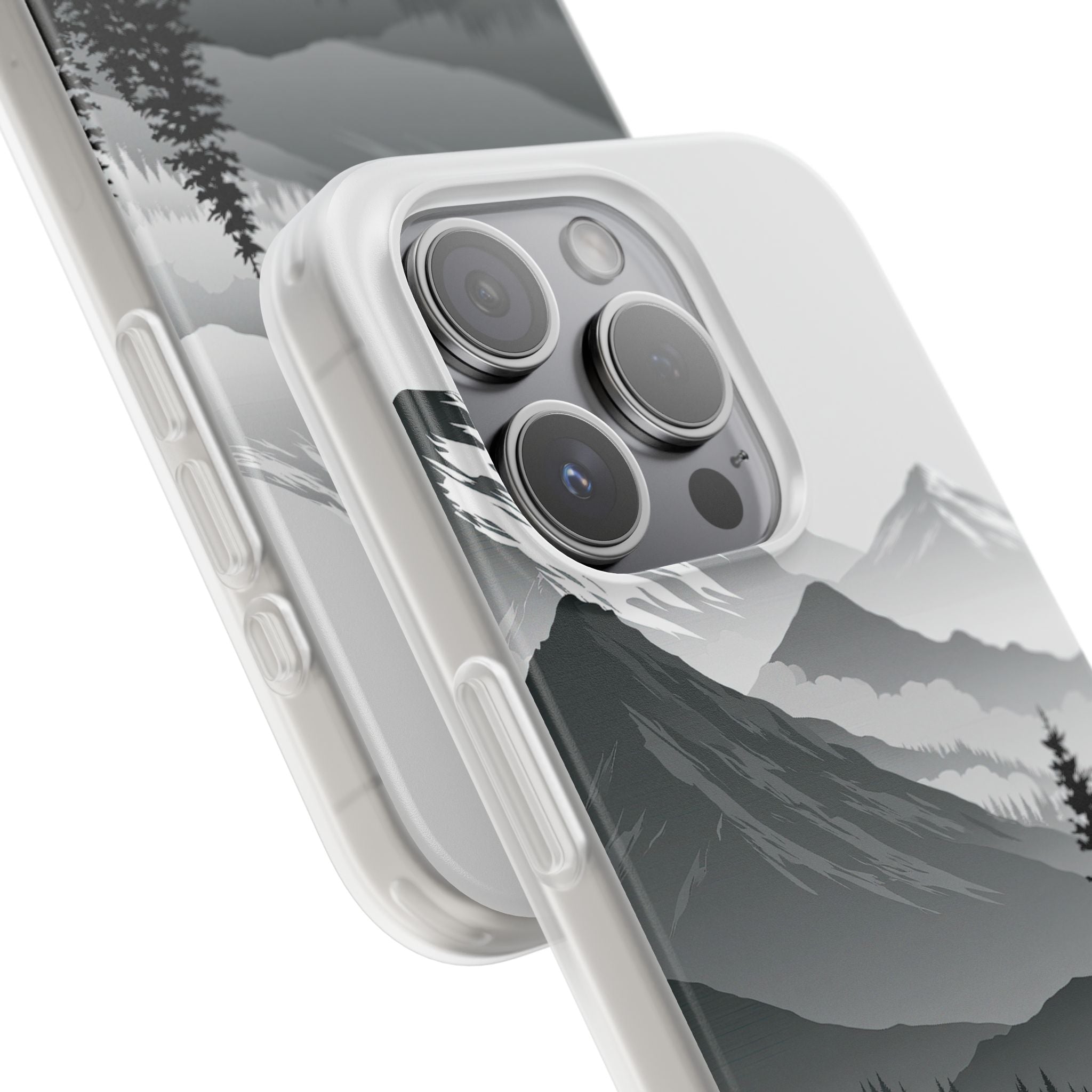 Grey Lite Phone Case for iPhone - Granite Ridge Mist