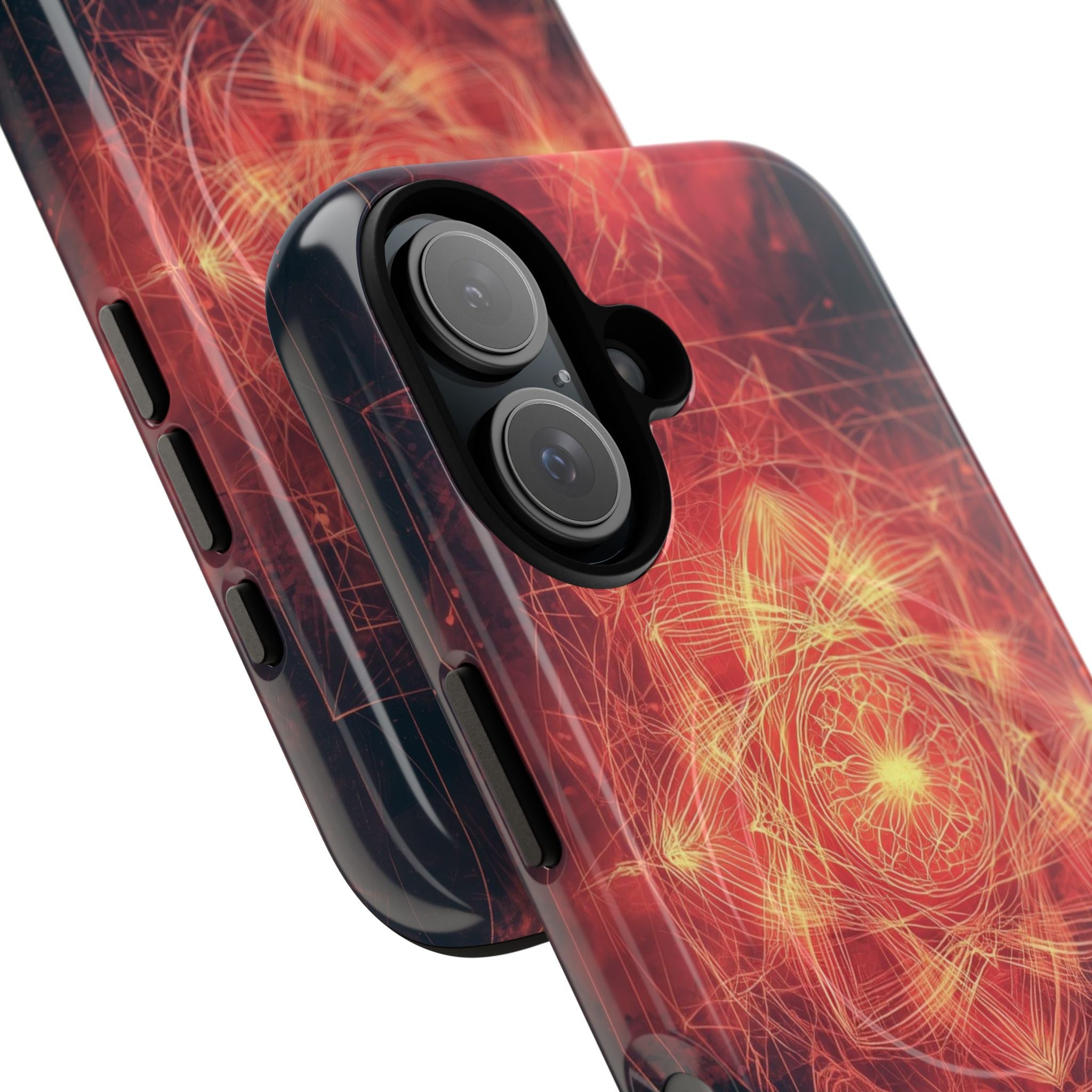 Radiant Mandala iPhone 16 Case - Tough+