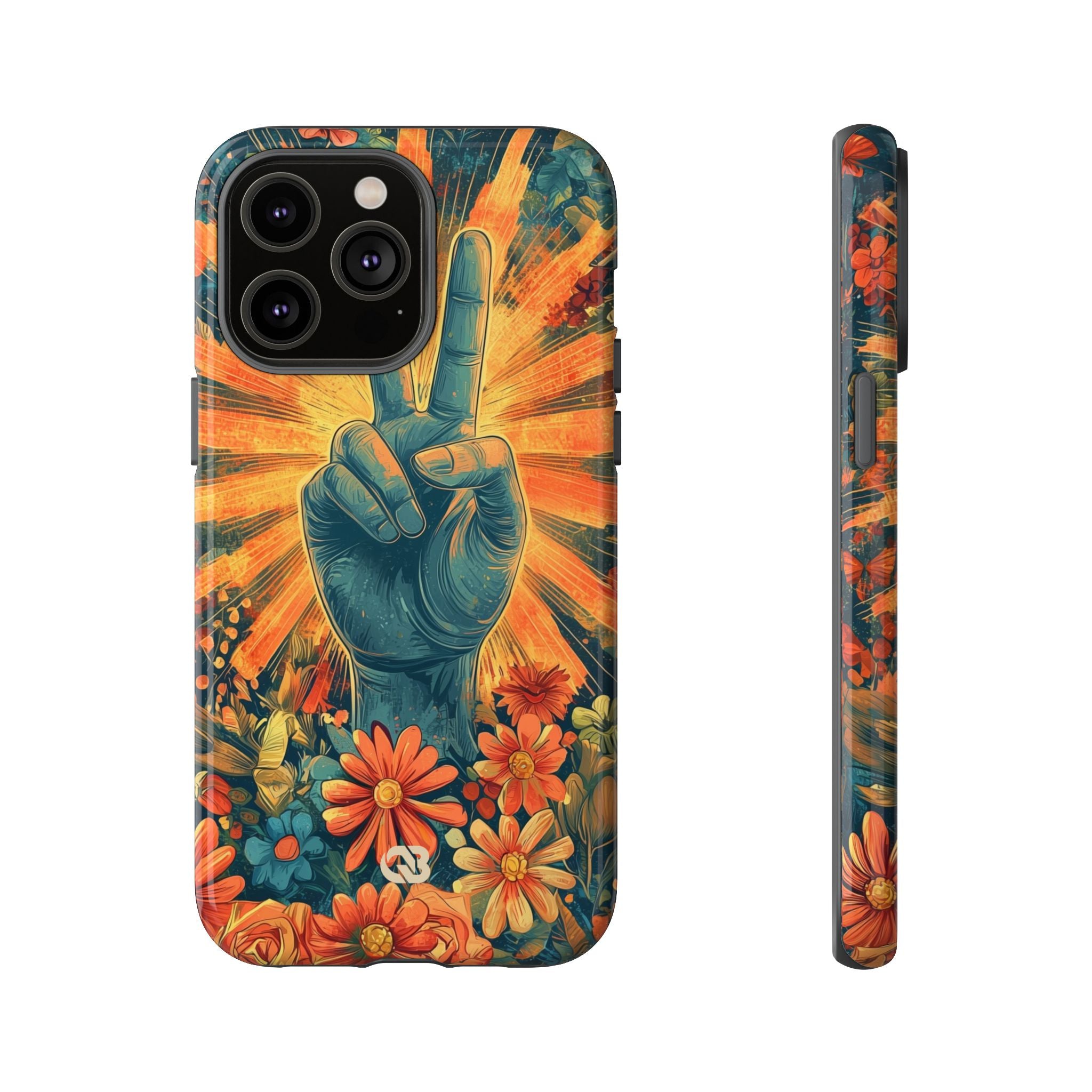 Radiant Peace Bloom · Tough Phone Case for iPhone