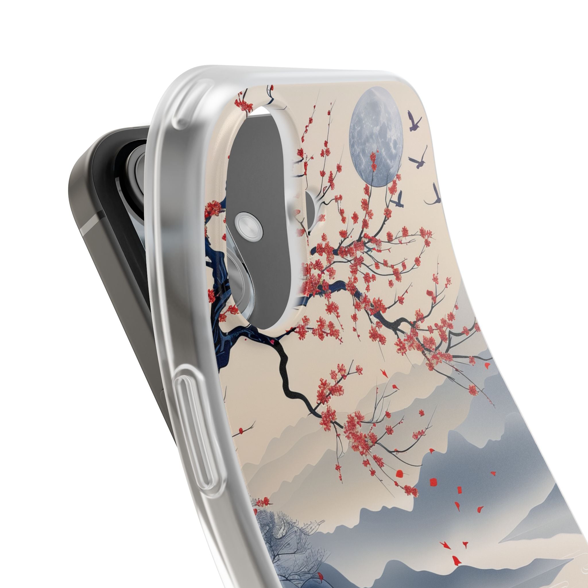 Blossom Moonbranch iPhone 16 Case - Soft
