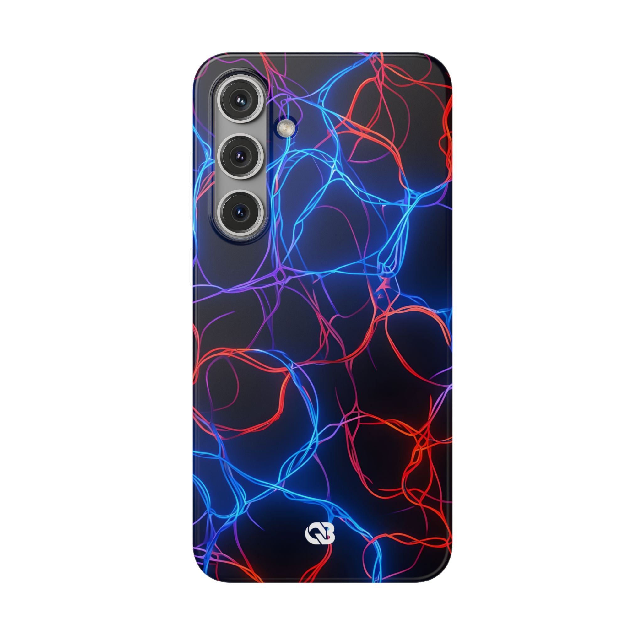 Electric Synapse Glow · Soft Custodia per Samsung