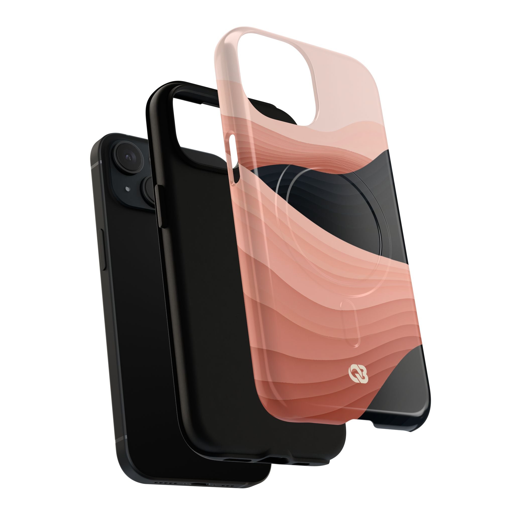 Pink Tough 2.0 Magsafe Phone Case for iPhone - Dune Shadow Layers