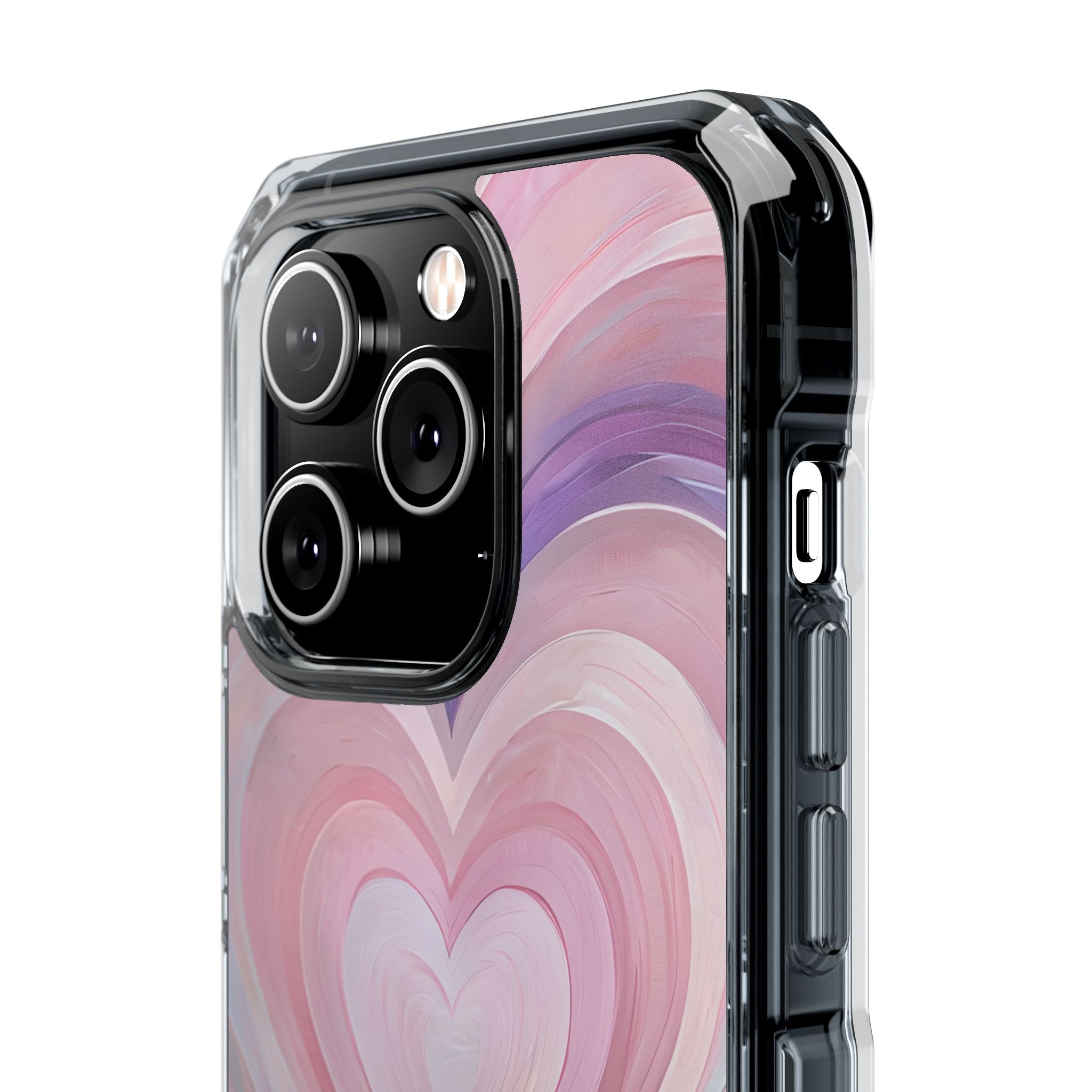 Lavender Pulse Hearts · Impact Magsafe