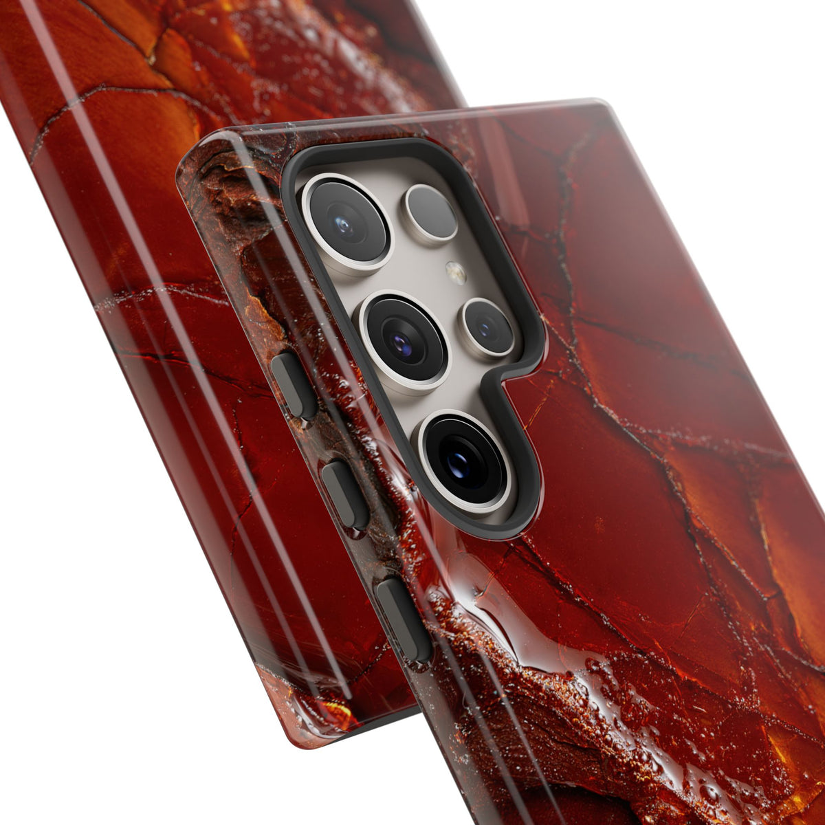 Amber Embrace · Tough Phone Case for Samsung · Brown
