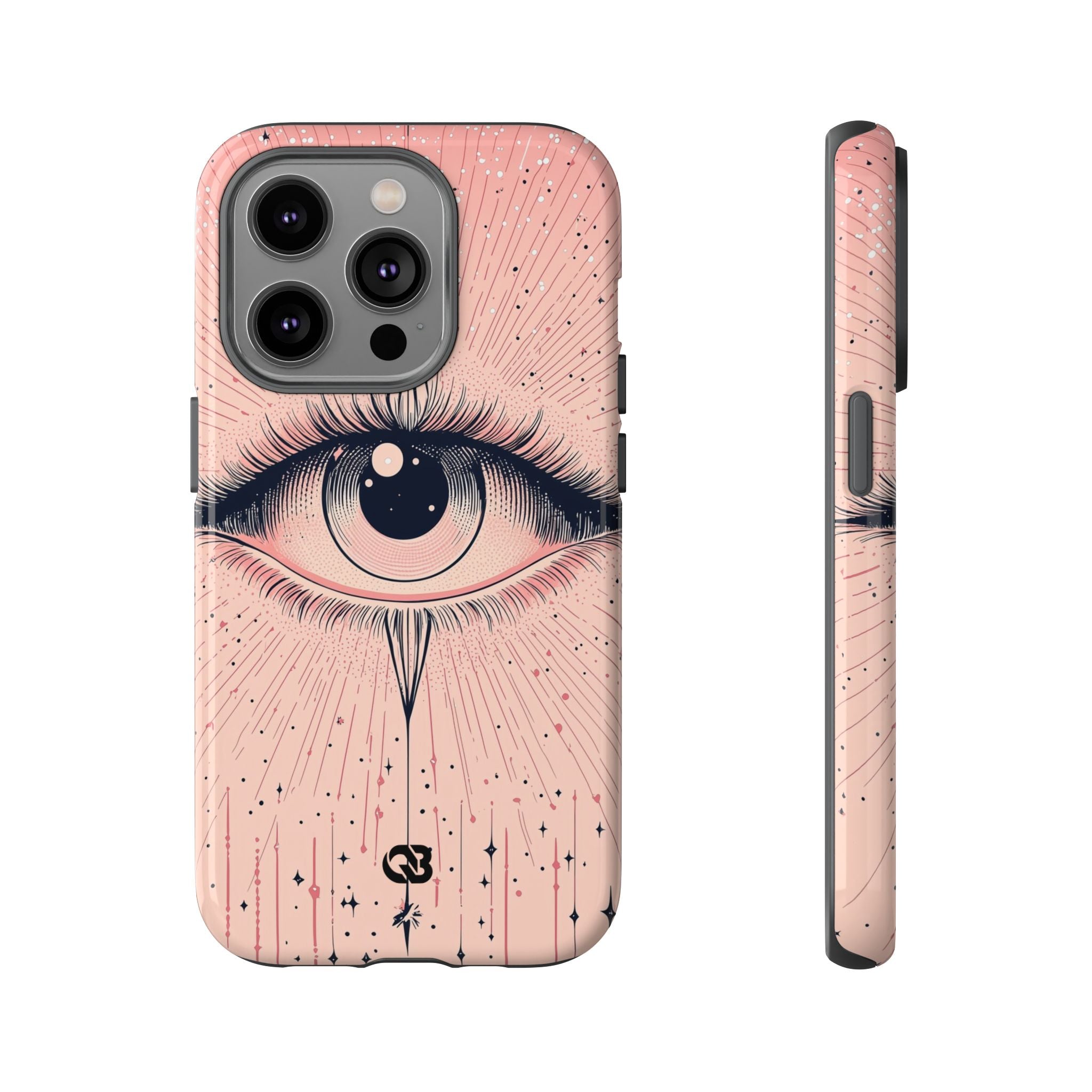 Obsidian Cosmic Gaze · Tough Phone Case for iPhone