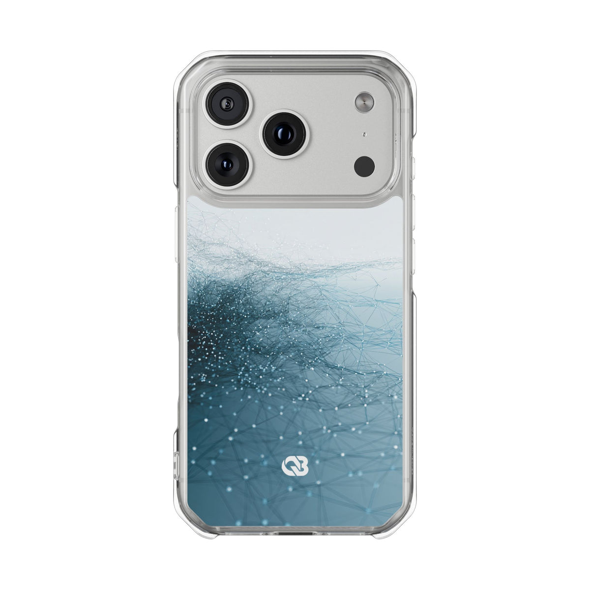 Teal Impact MagSafe Phone Case for iPhone - Arctic Pulse Mesh