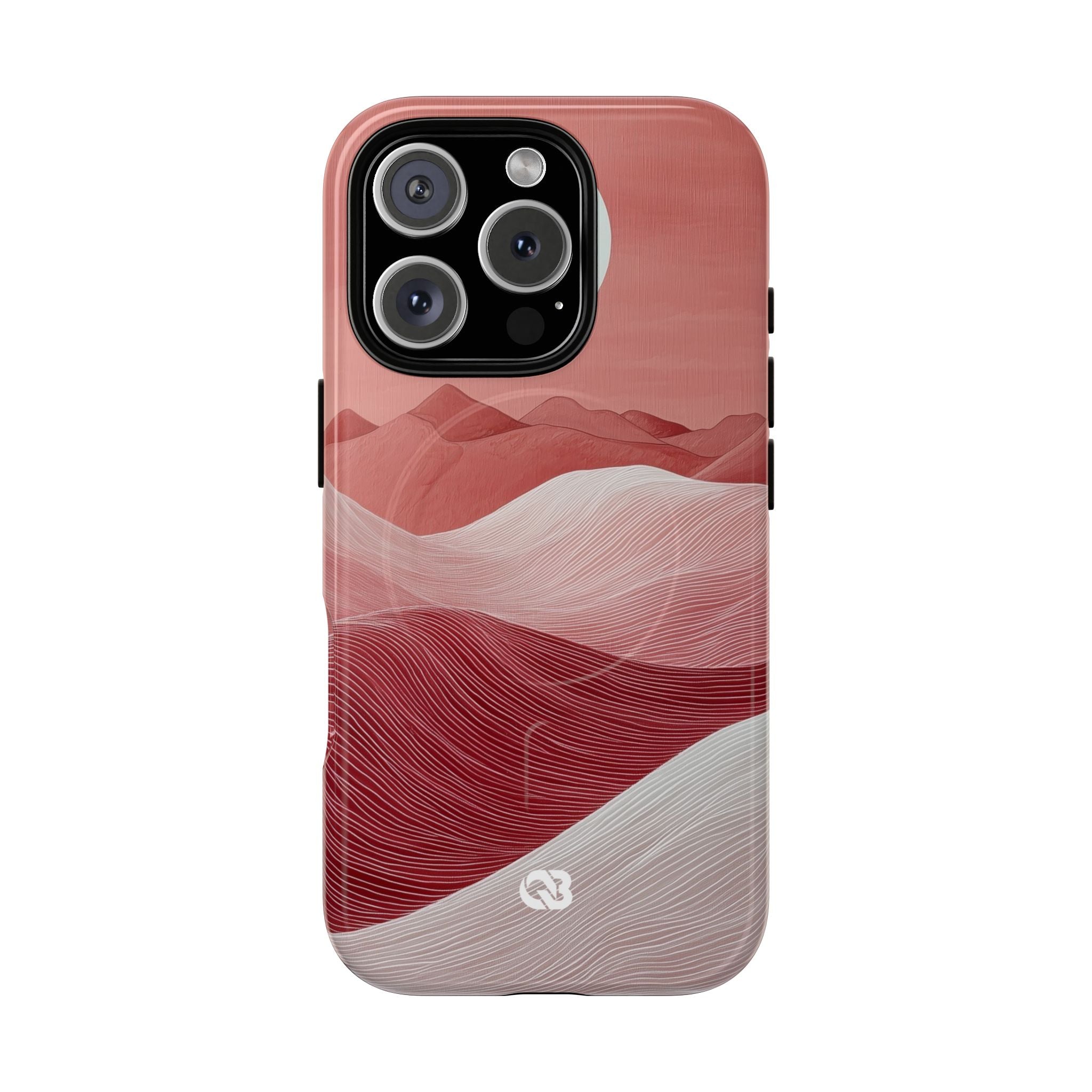 Crimson Dune Horizon · Tough+ Phone Case for iPhone · Magsafe