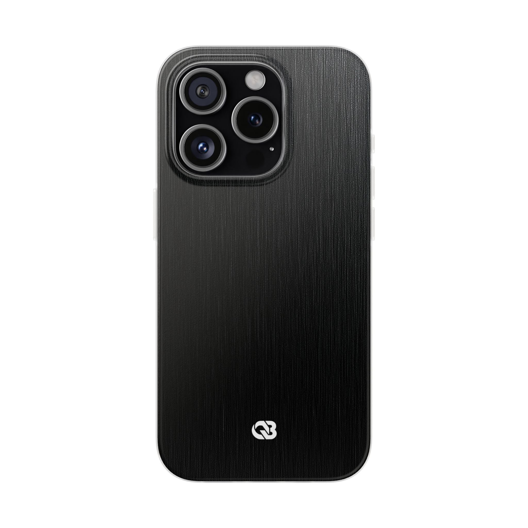 Black Lite Phone Case for iPhone - Brushed Obsidian Slate