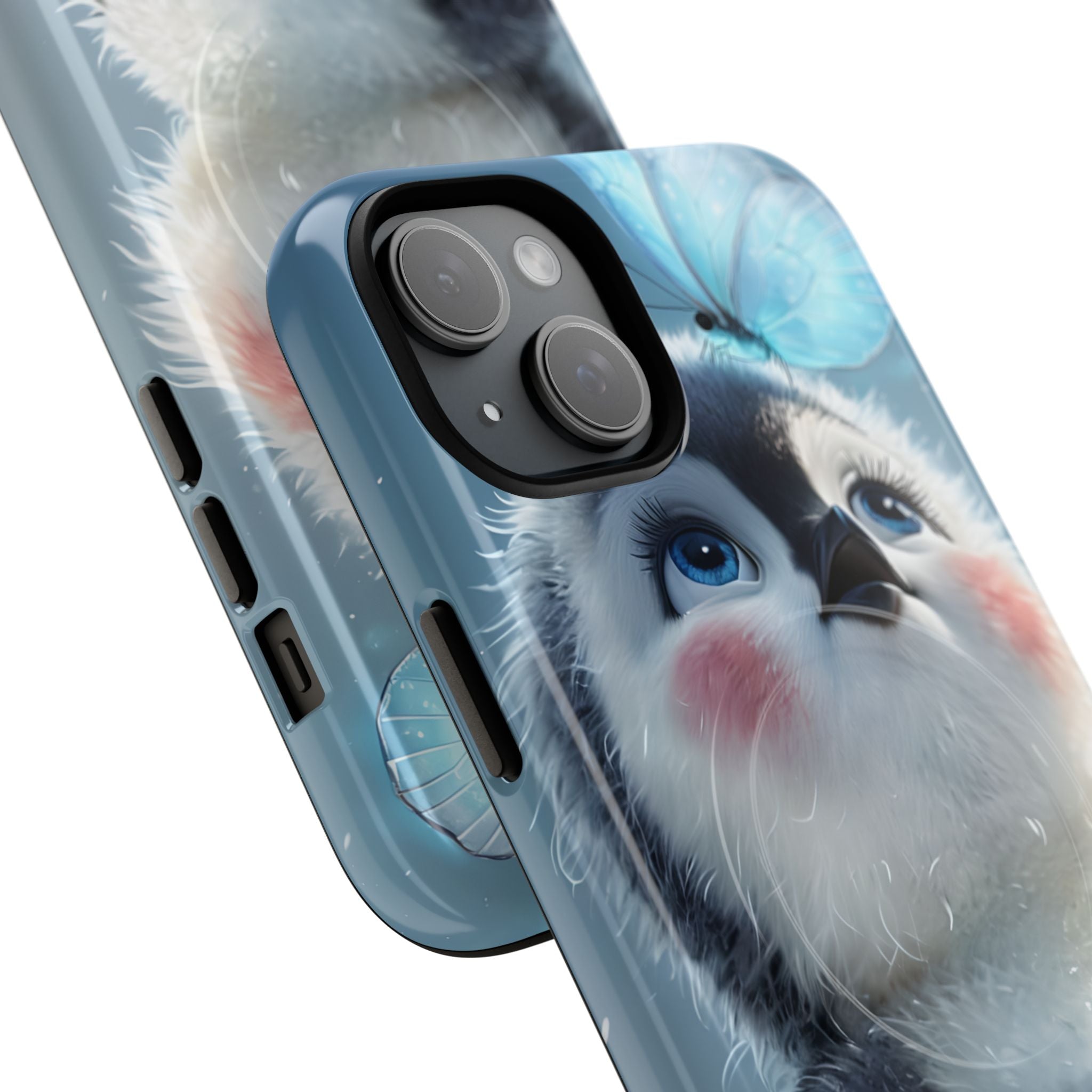Frosty Penguin Glow · Tough+ Magsafe