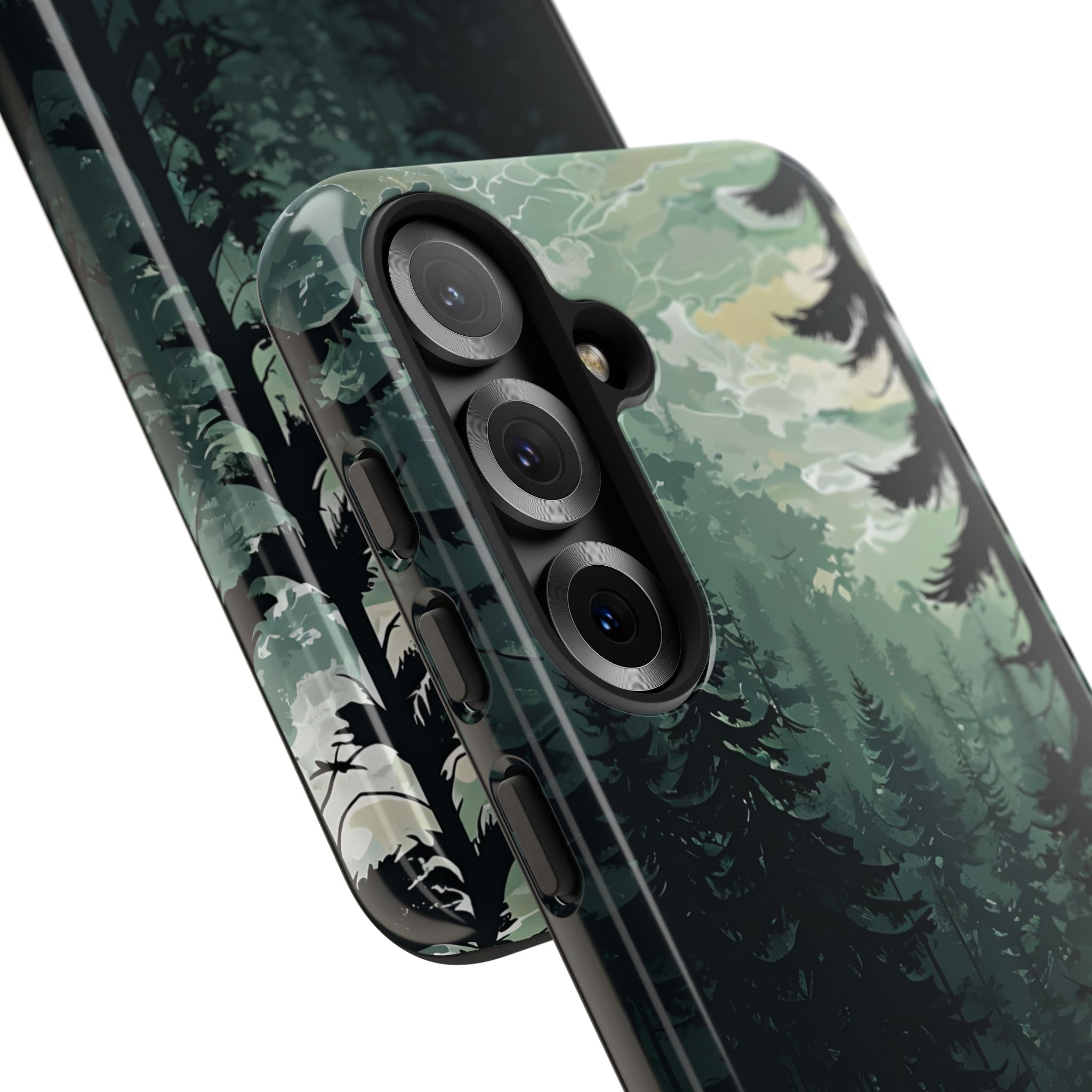 Misty Pine Shadow · Coque de téléphone Tough pour Samsung