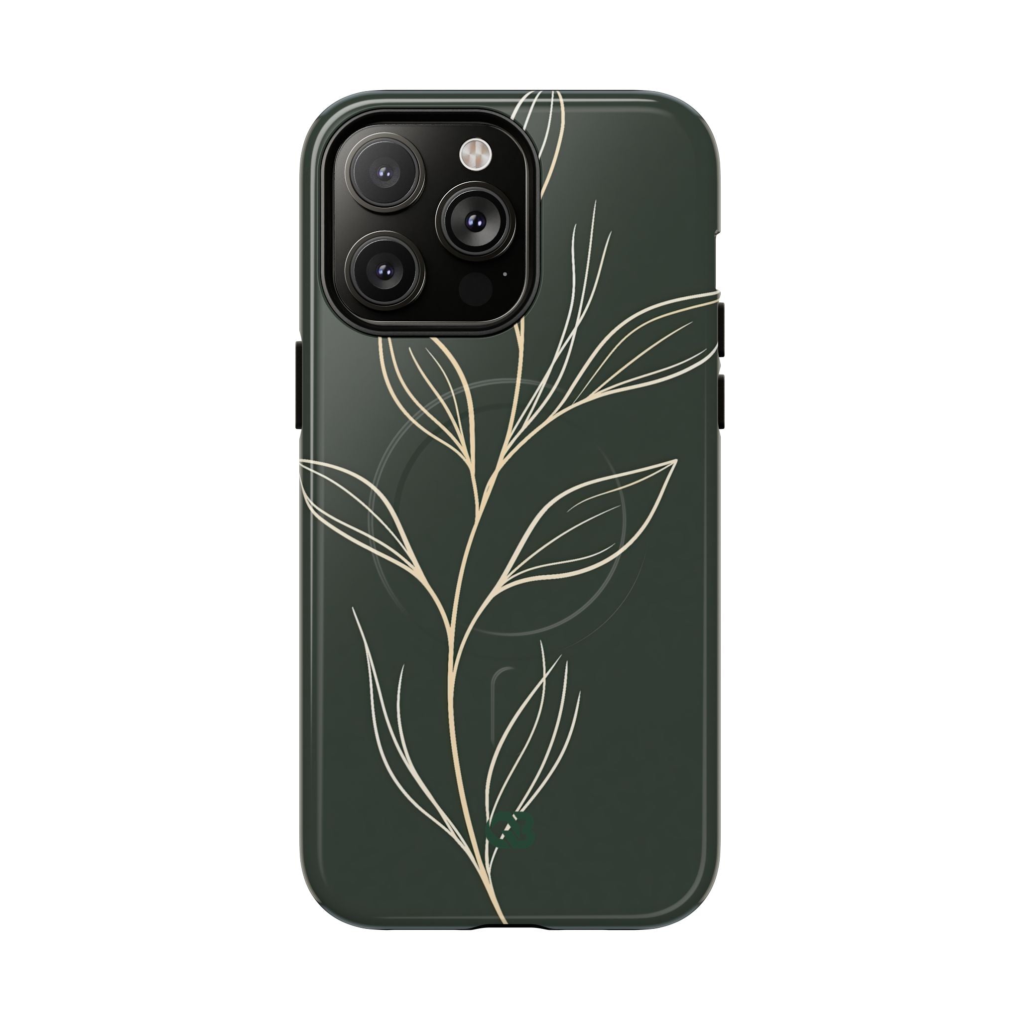 Green Tough 2.0 Magsafe Phone Case for iPhone - Deep Moss Willow