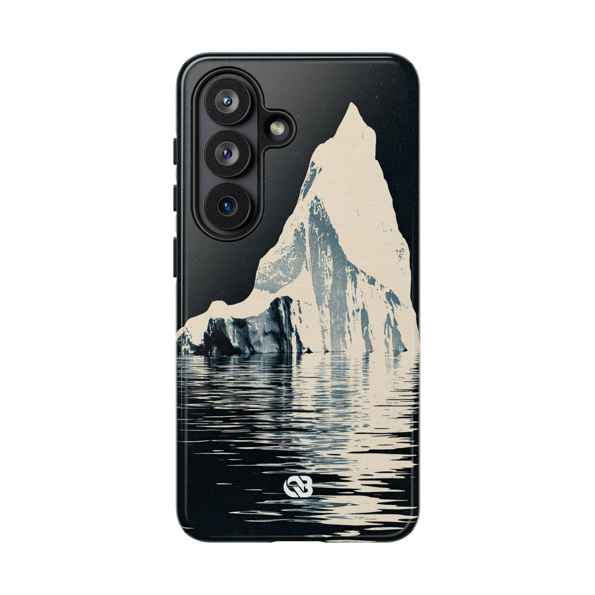 Blue Tough Phone Case for Samsung - Frozen Navy Monolith