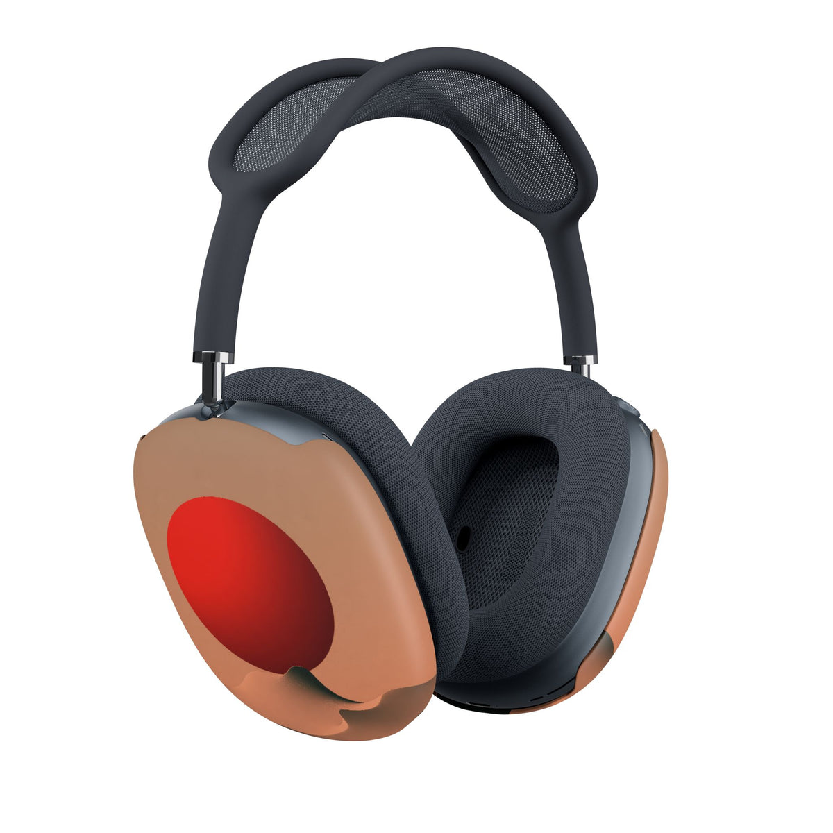 Crimson Sol Ridge · Hard Case for AirPods Max · Red
