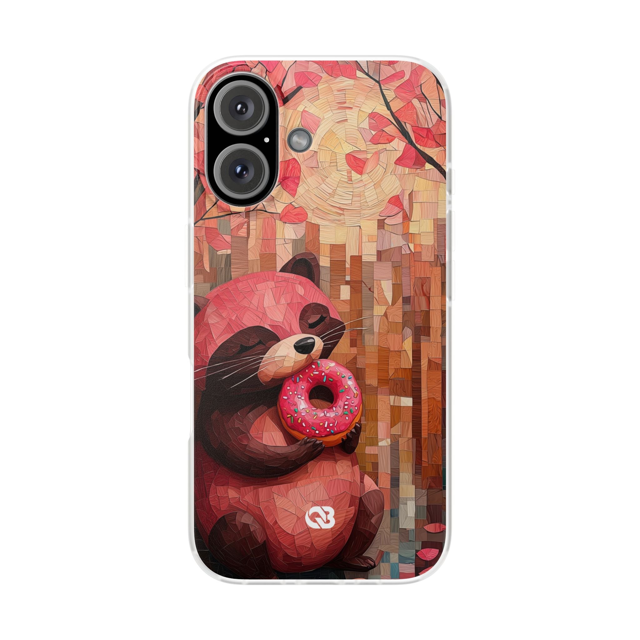 Crimson Donut Bandit · Soft Custodia per iPhone