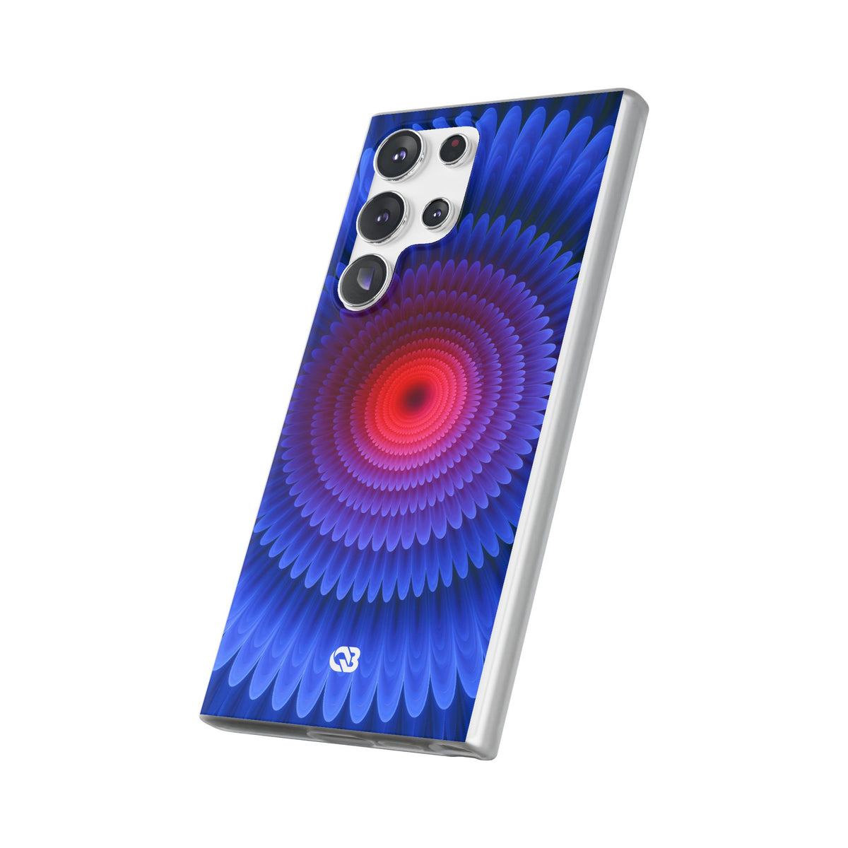 Radial Spectrum Bloom · Lite Phone Case for Samsung · Blue