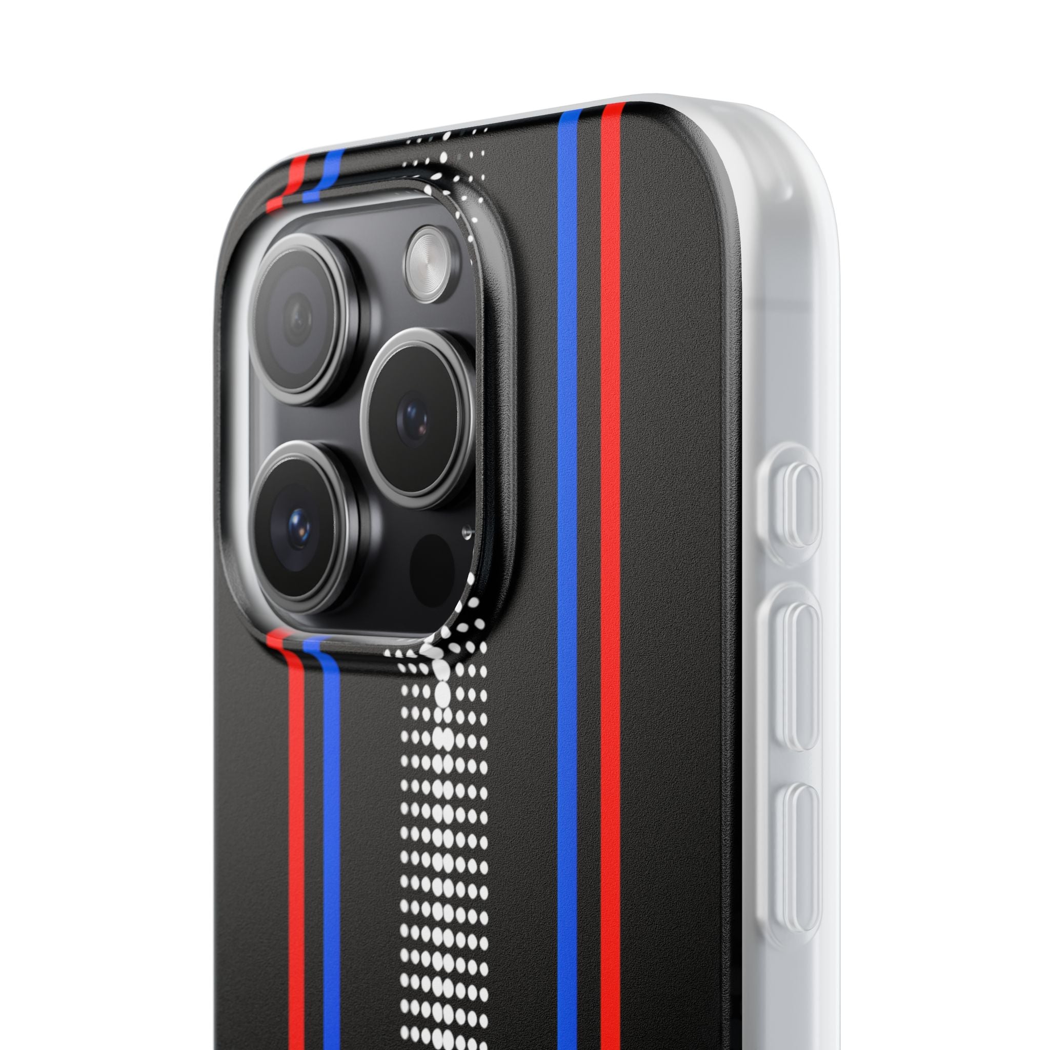 Electric Pulse Grid · Soft Phone Case for iPhone