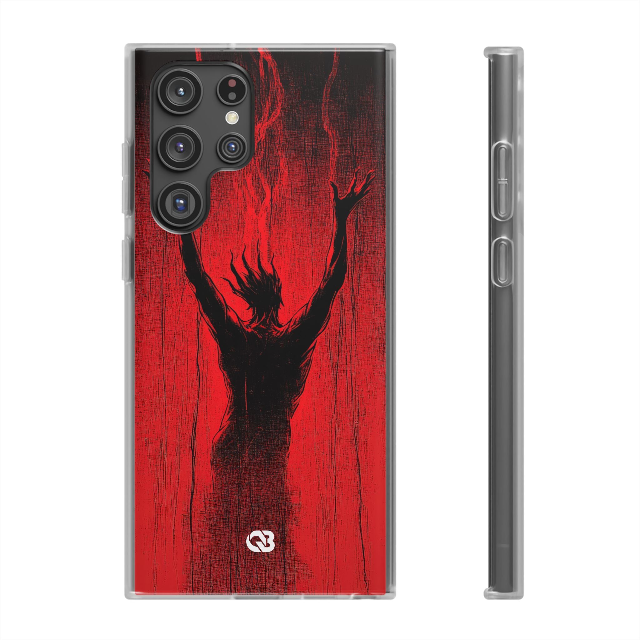 Crimson Shadow Ascent · Soft Coque de téléphone pour Samsung