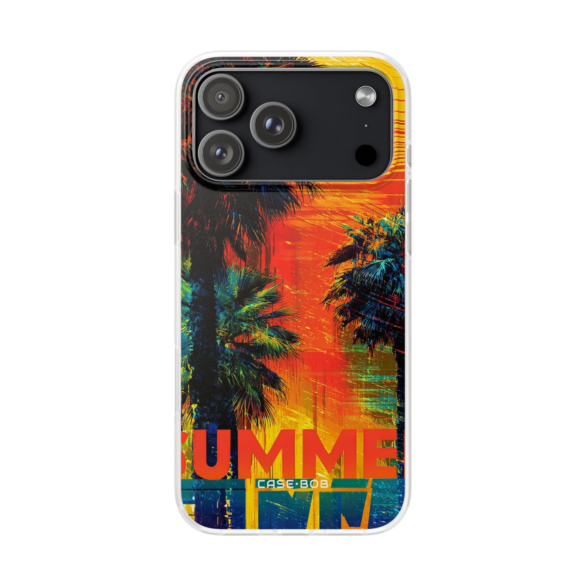 Tropical Sunburst iPhone 17 Pro Max Case - Soft - CASE•BOB