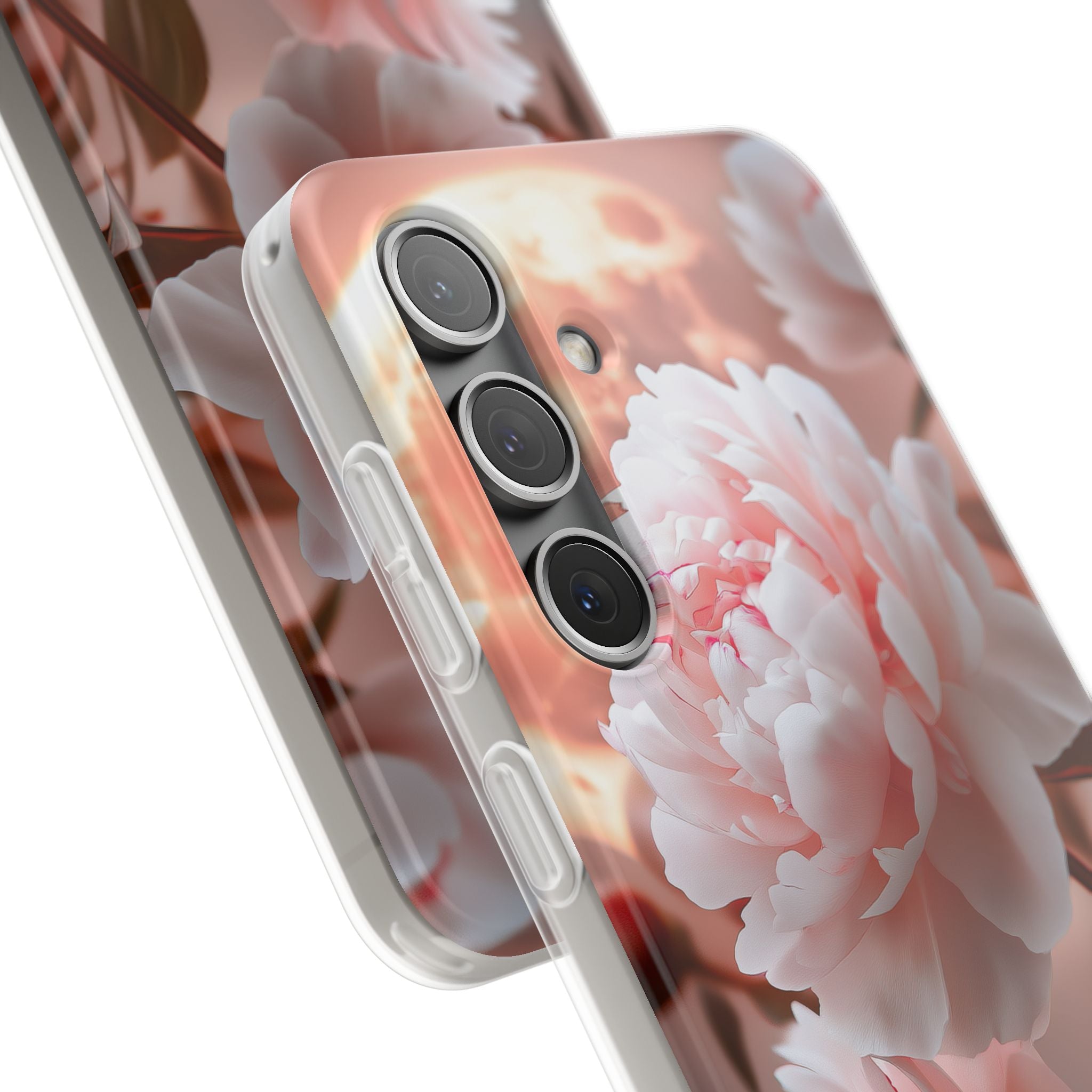 Peony Moonlight Samsung S24 Case - Soft