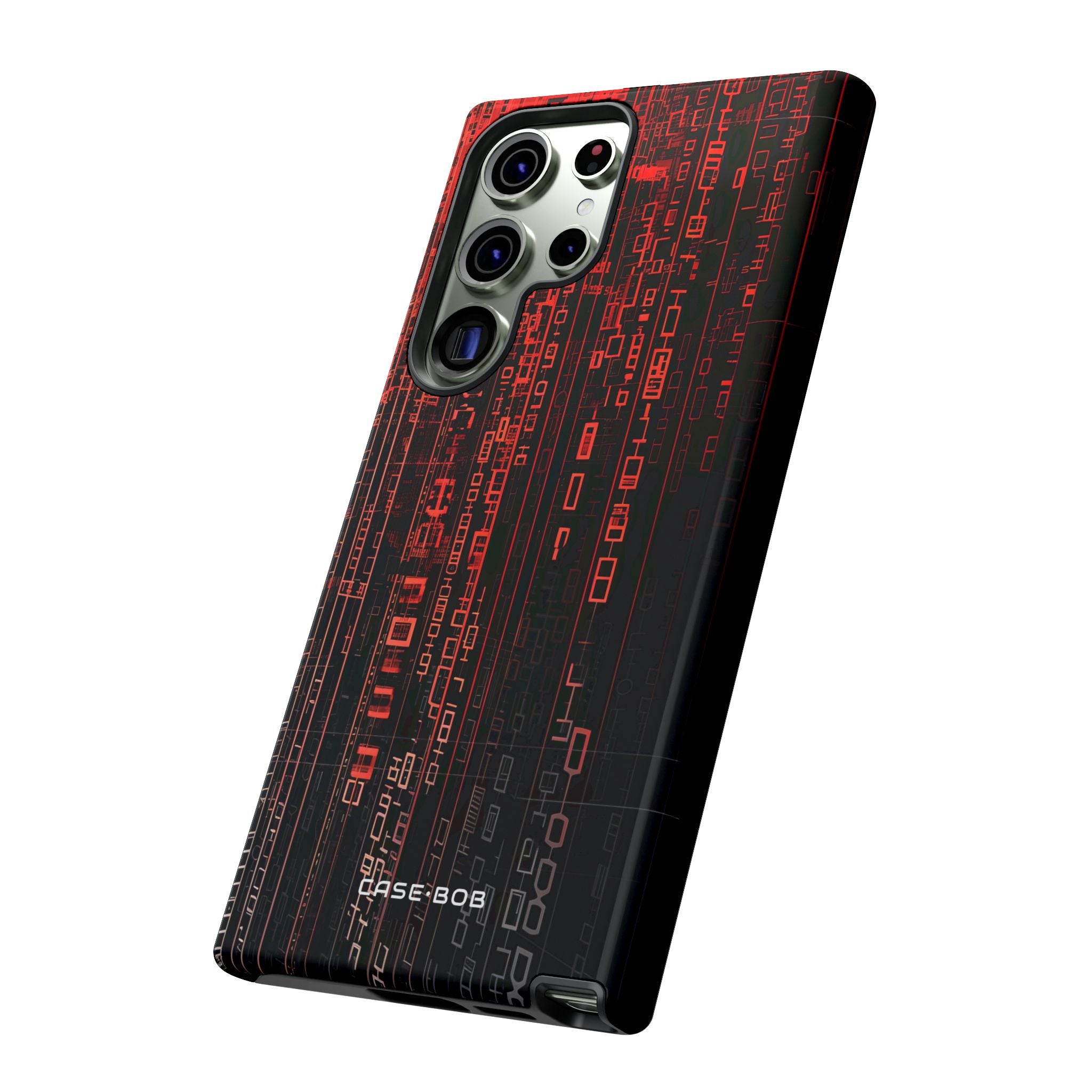 Crimson Glyphs Samsung S23 Ultra Case - Tough